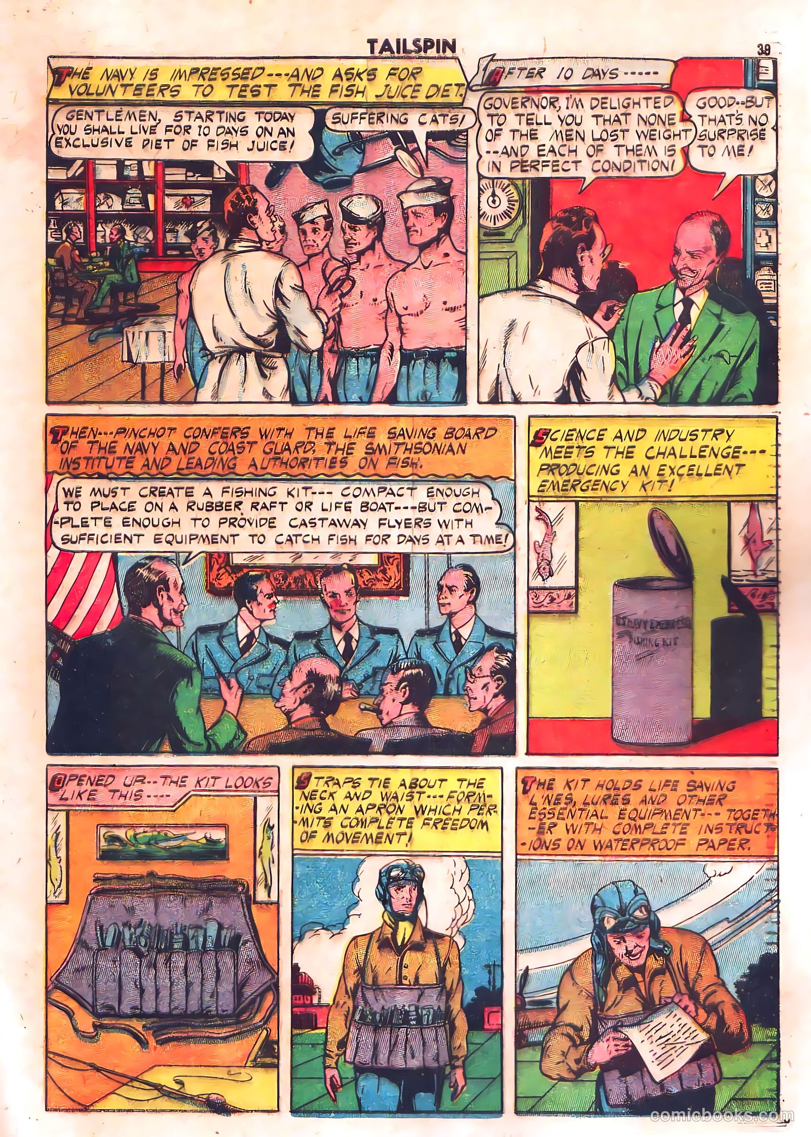 Tailspin Comics #1 (1944) — page 41 of 53