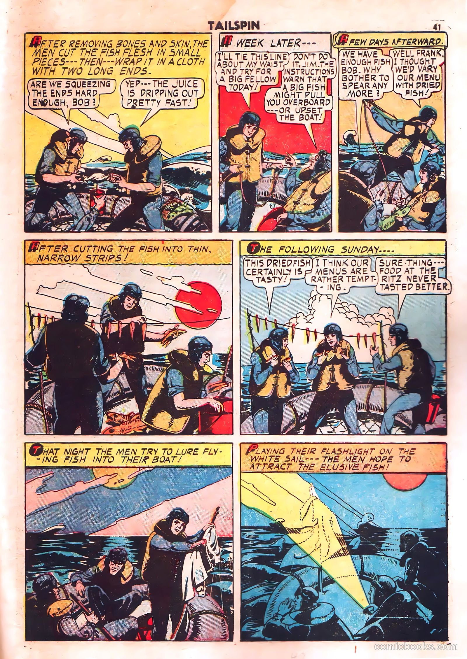 Tailspin Comics #1 (1944) — page 43 of 53
