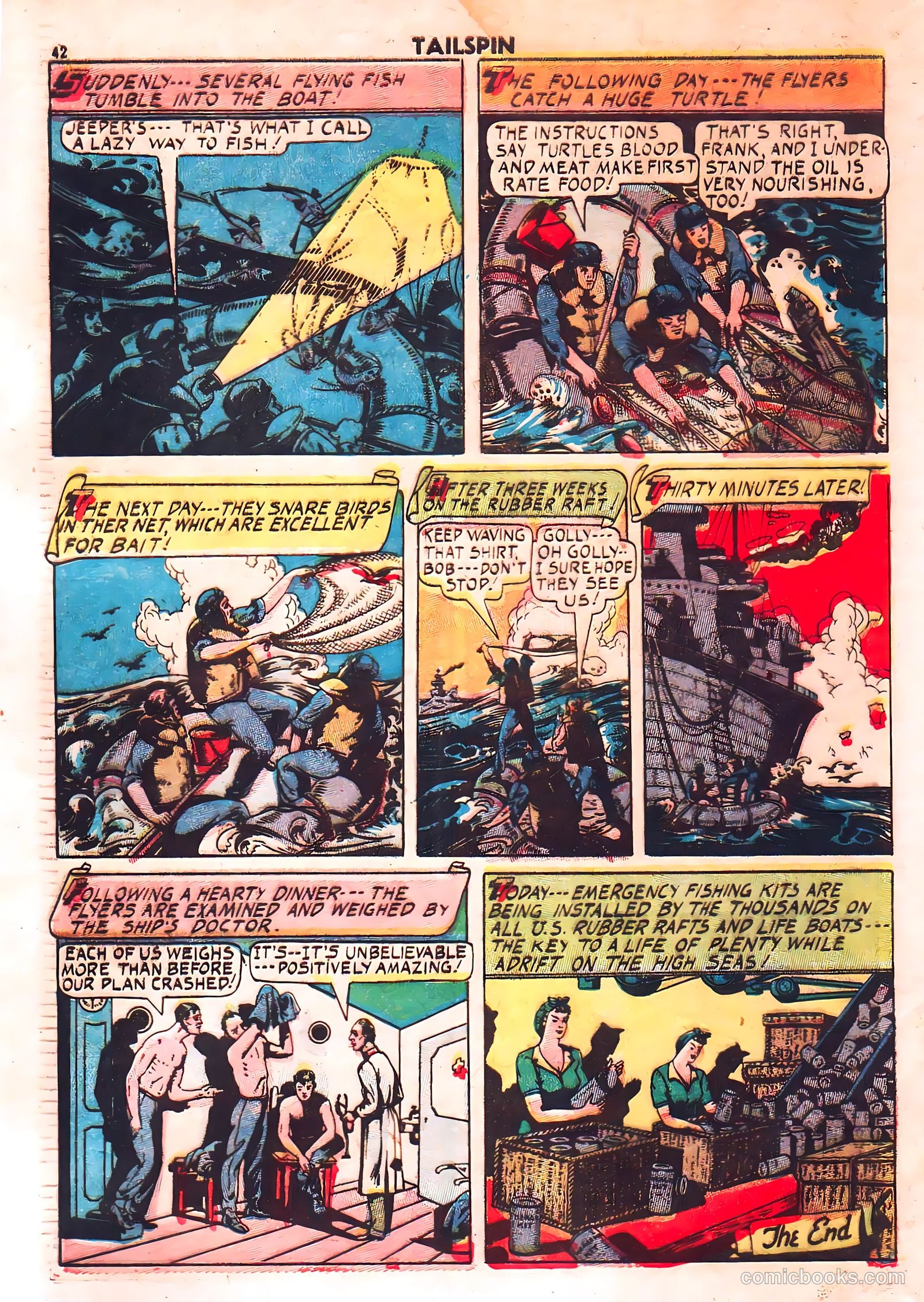 Tailspin Comics #1 (1944) — page 44 of 53
