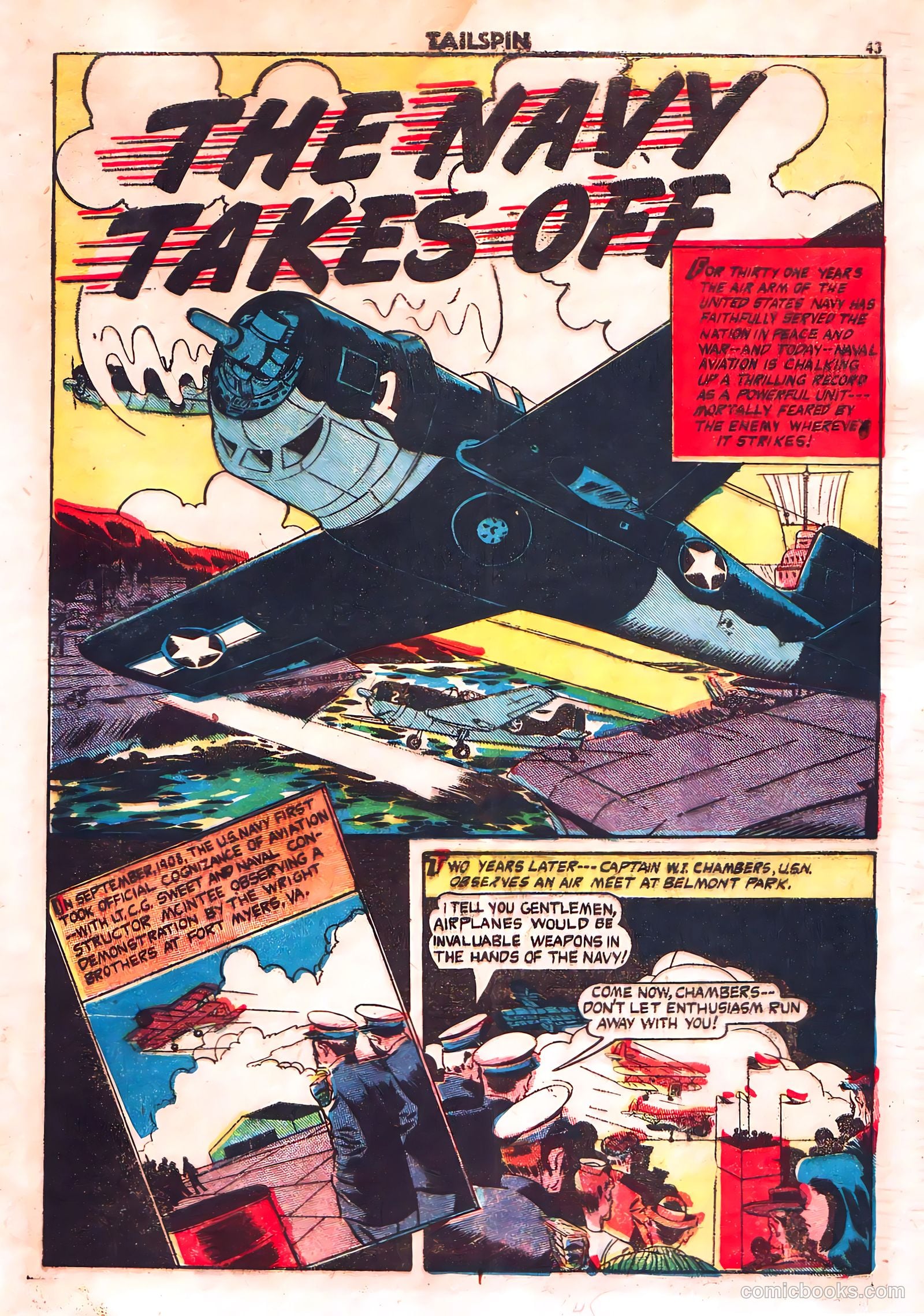 Tailspin Comics #1 (1944) — page 45 of 53