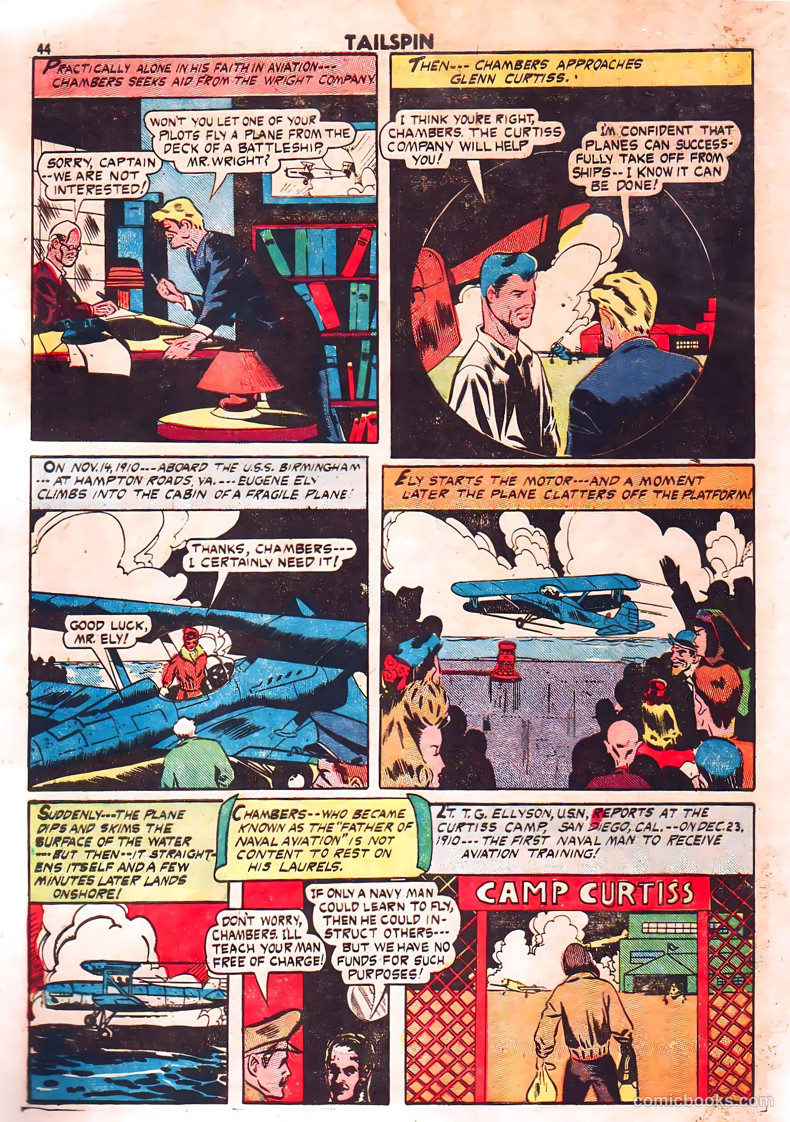 Tailspin Comics #1 (1944) — page 46 of 53