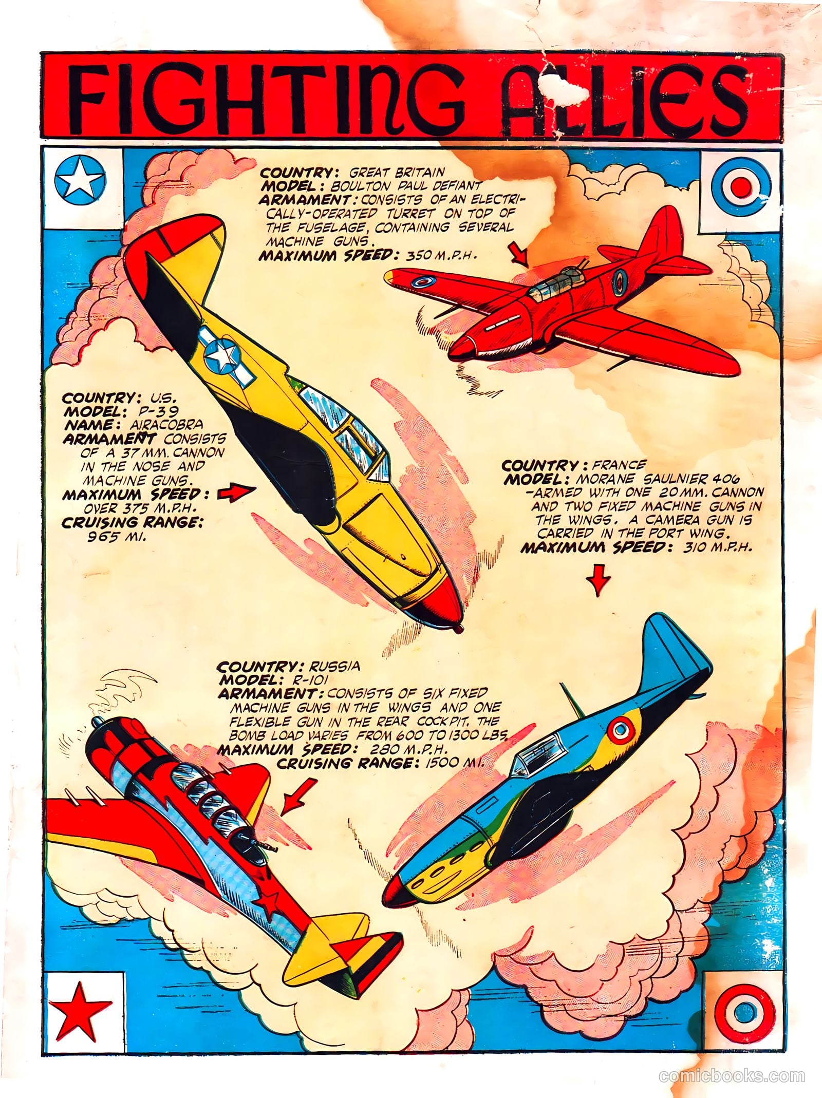 Tailspin Comics #1 (1944) — page 52 of 53