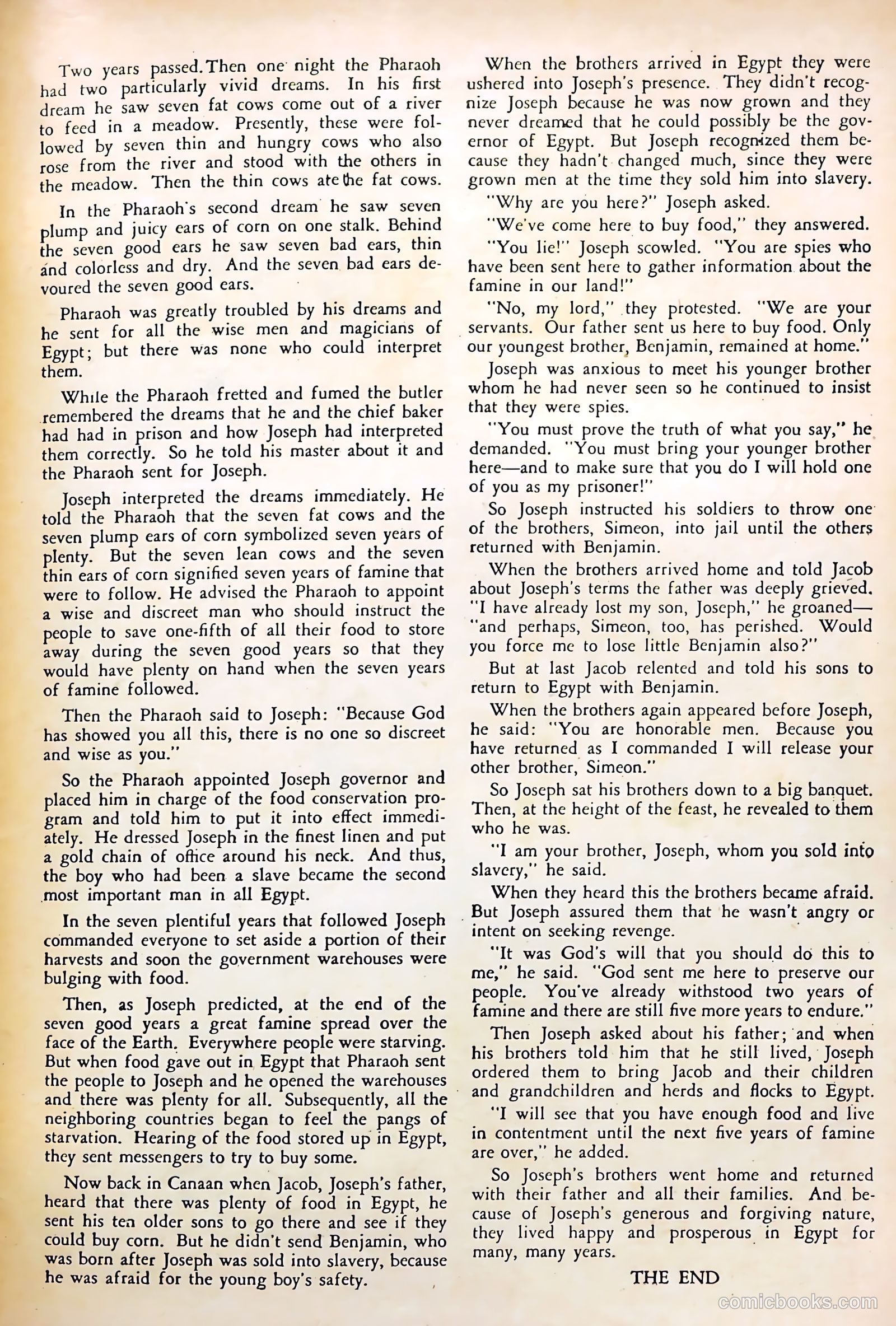 Tales from the Great Book #1 (1955) — page 35 of 36