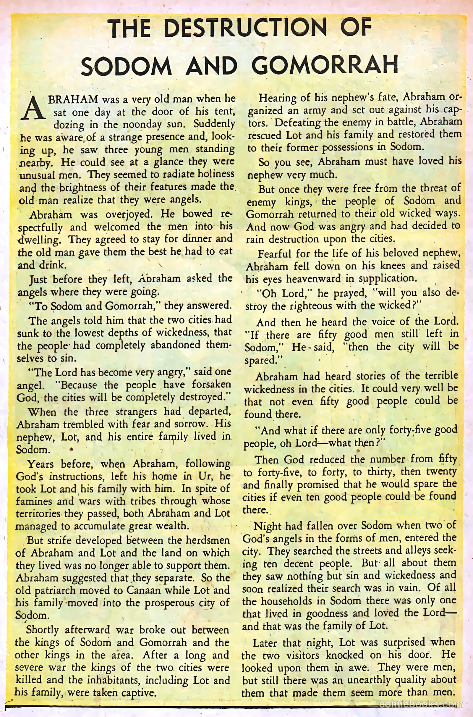 Tales from the Great Book #3 (1955) — page 34 of 36