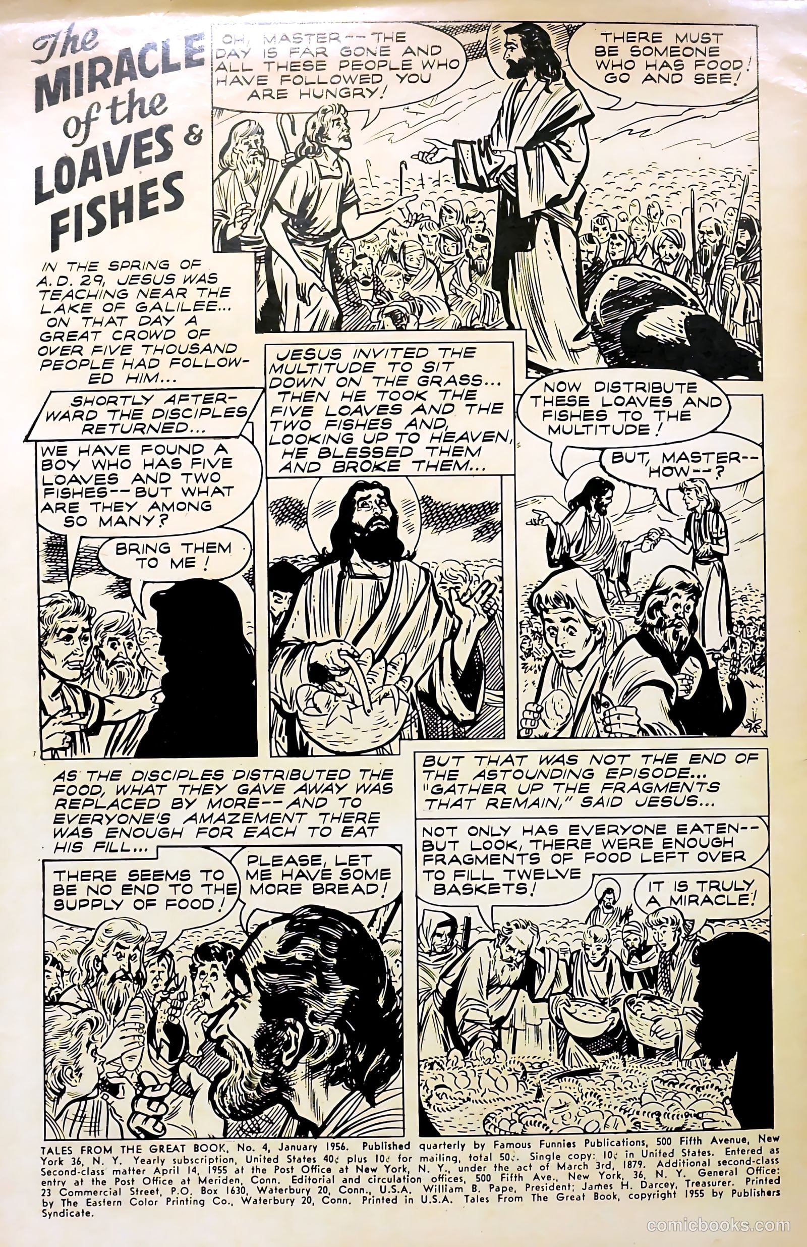 Tales from the Great Book #4 (1956) — page 2 of 37