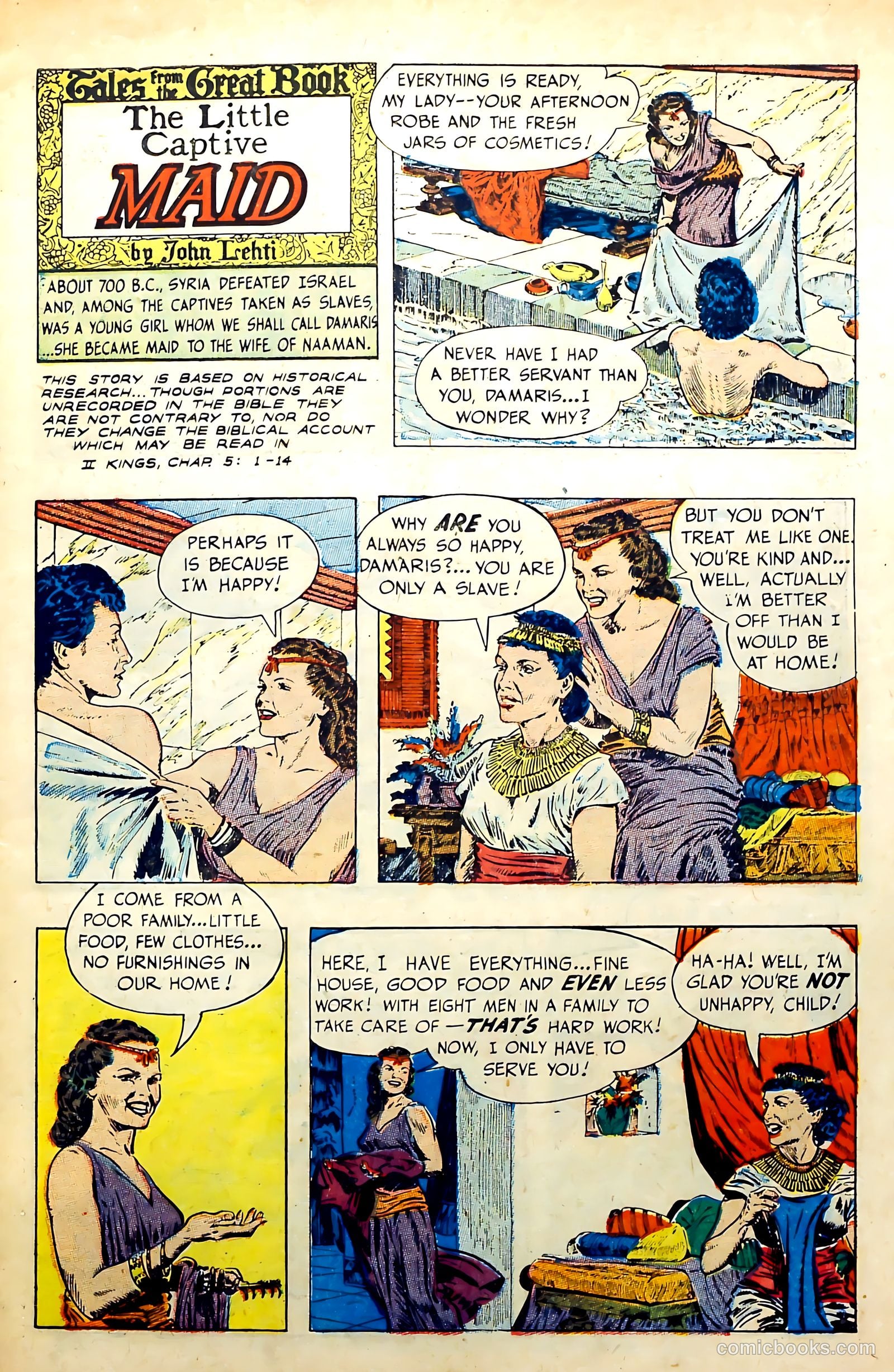 Tales from the Great Book #4 (1956) — page 3 of 37