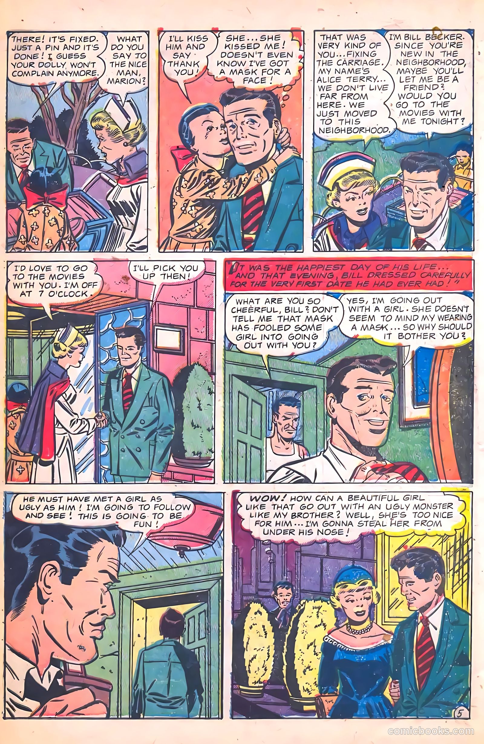 Tales of Horror #1 (1952) — page 7 of 36