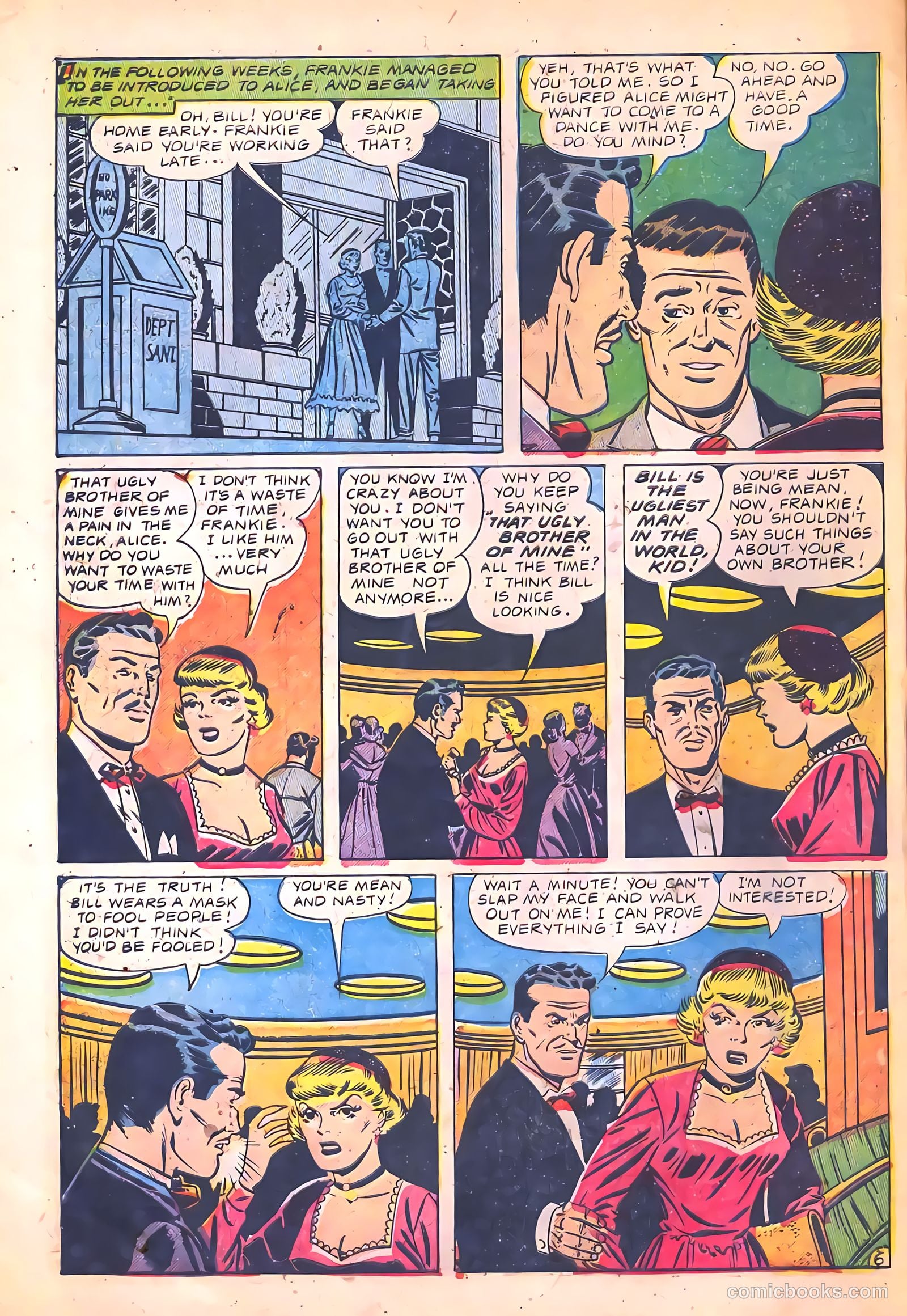 Tales of Horror #1 (1952) — page 8 of 36