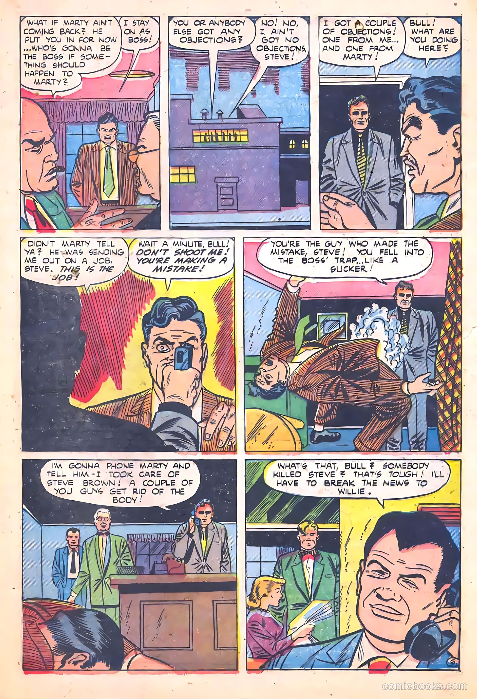 Tales of Horror #1 (1952) — page 23 of 36