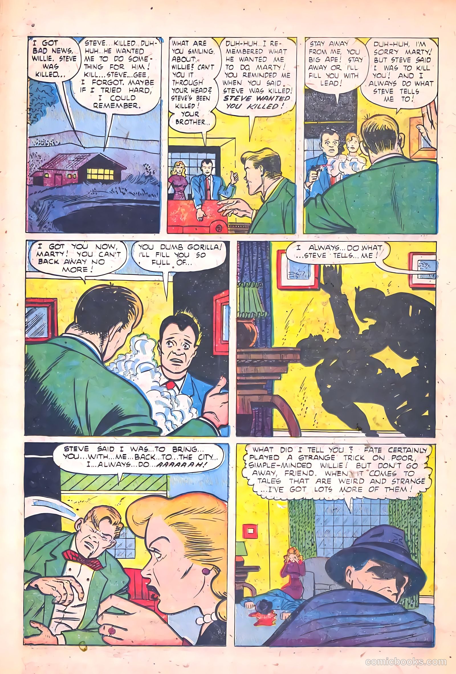 Tales of Horror #1 (1952) — page 24 of 36
