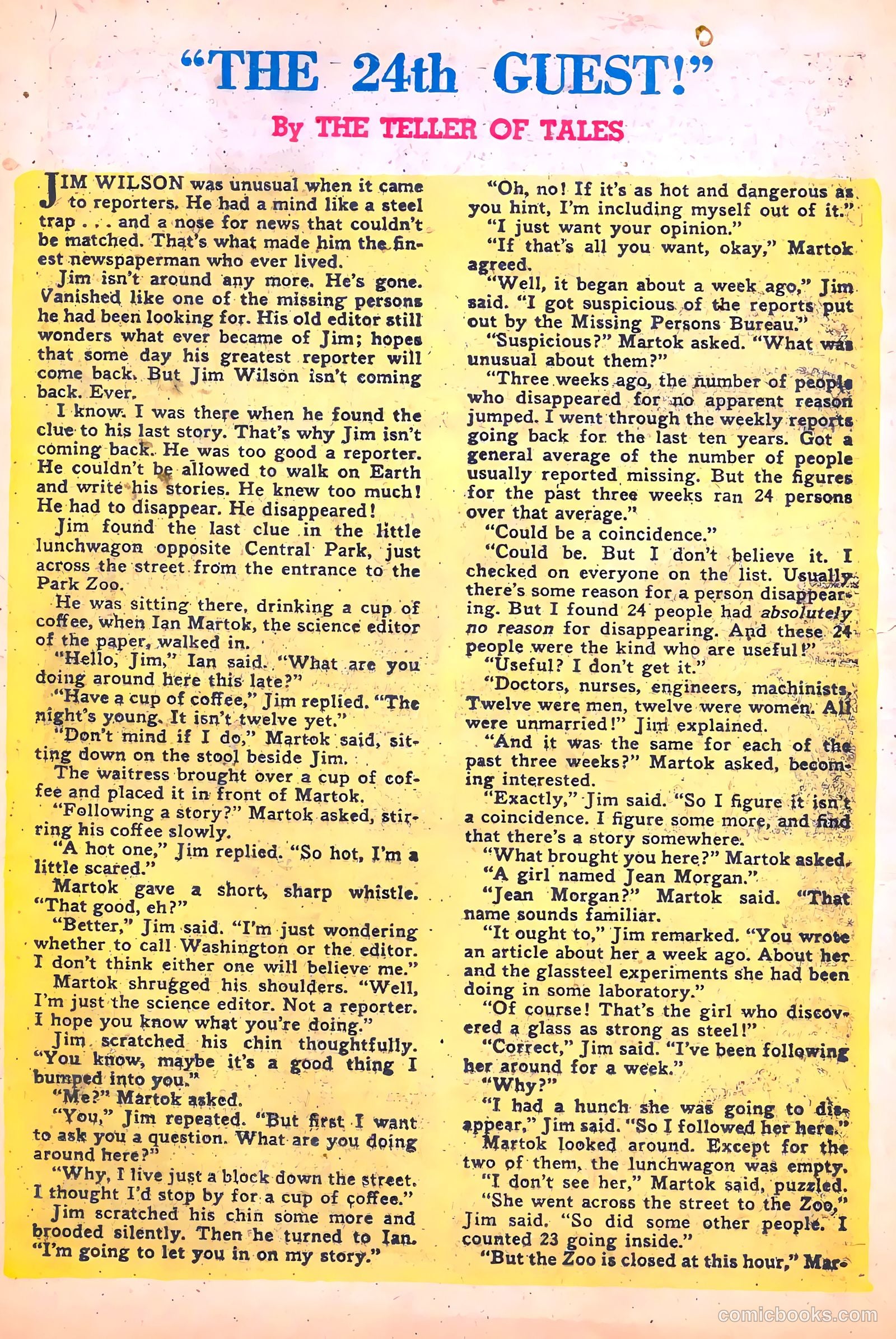 Tales of Horror #1 (1952) — page 25 of 36