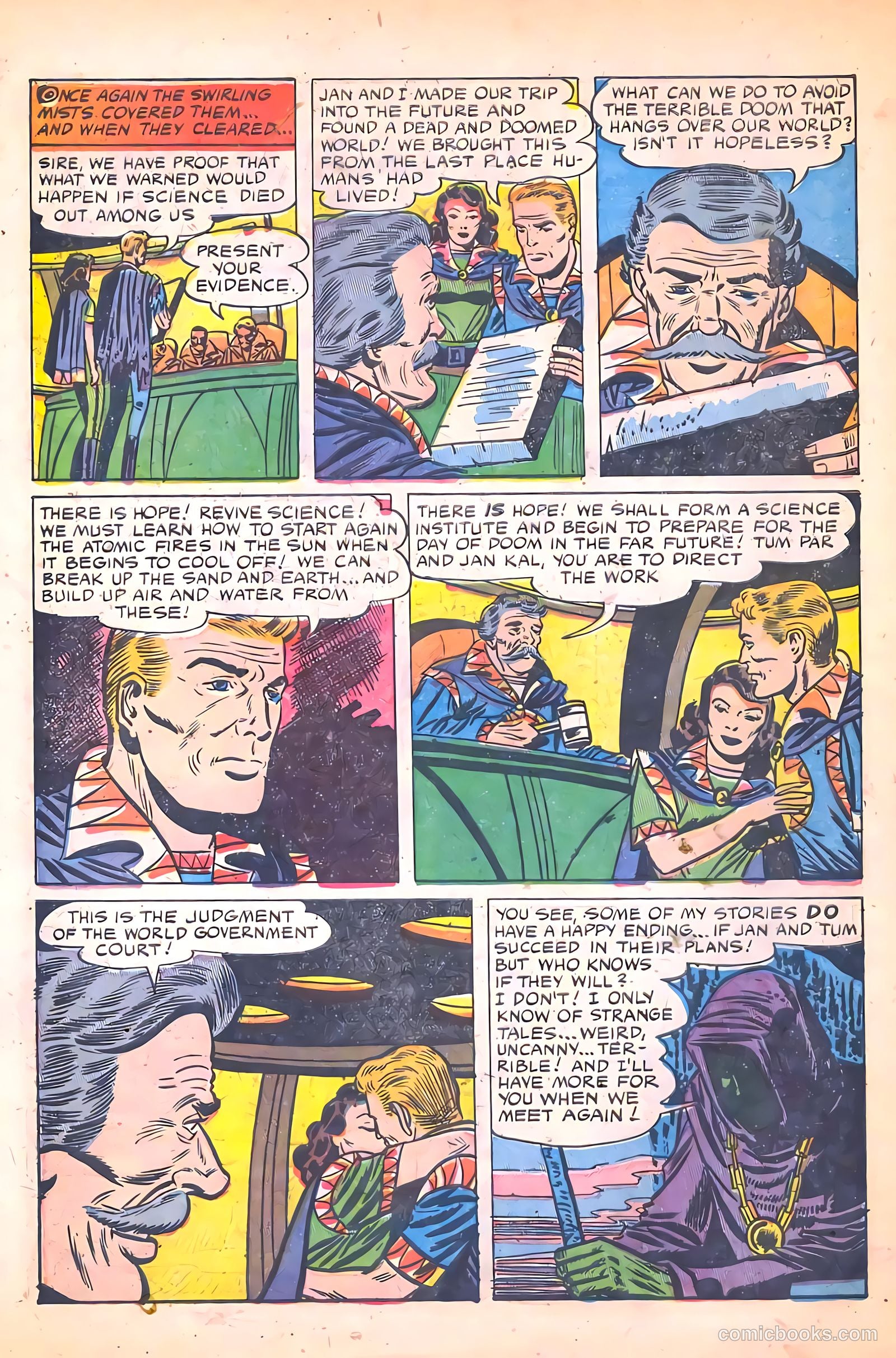 Tales of Horror #1 (1952) — page 32 of 36
