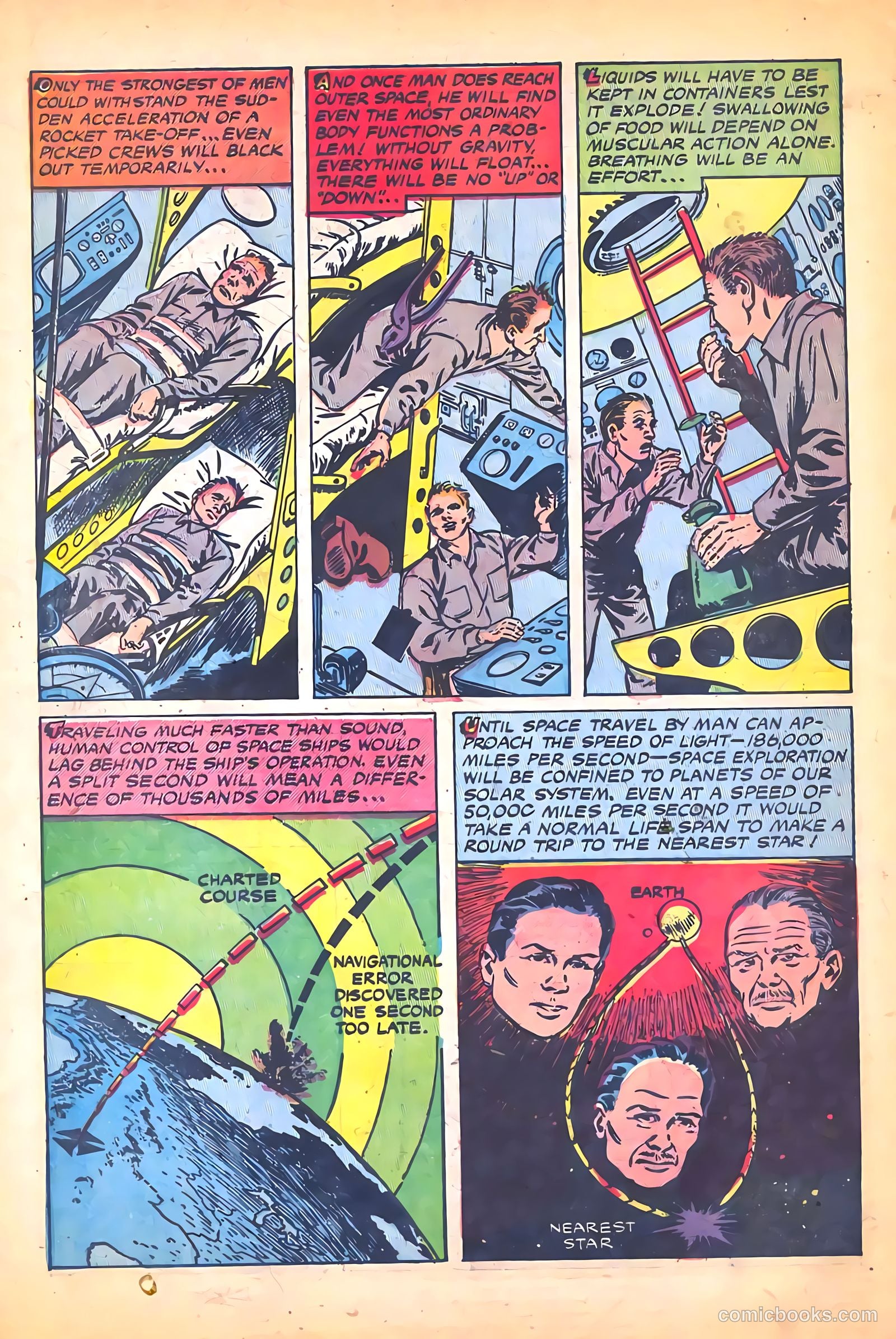 Tales of Horror #1 (1952) — page 34 of 36