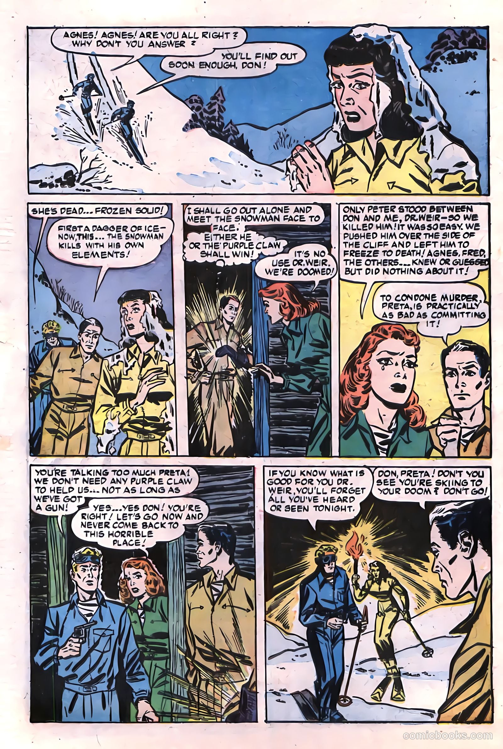Tales of Horror #10 (1954) — page 20 of 36