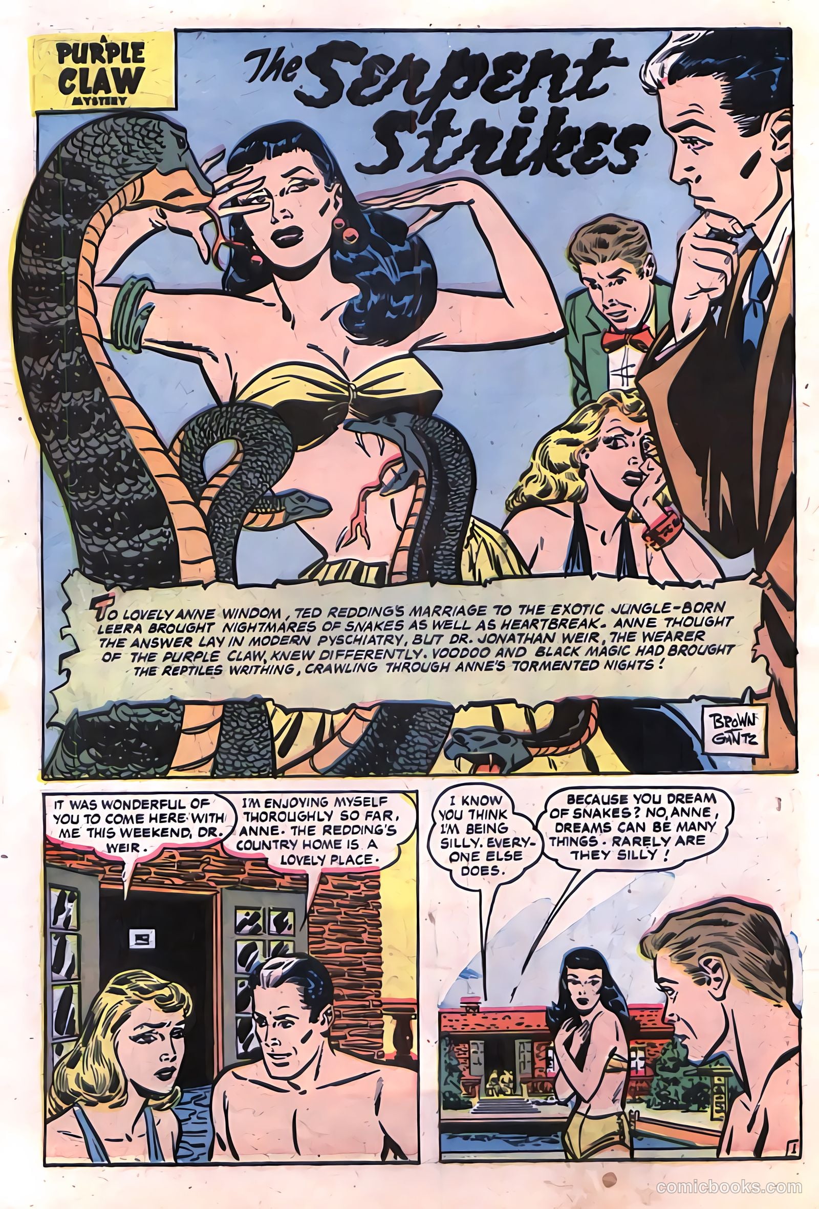 Tales of Horror #10 (1954) — page 22 of 36