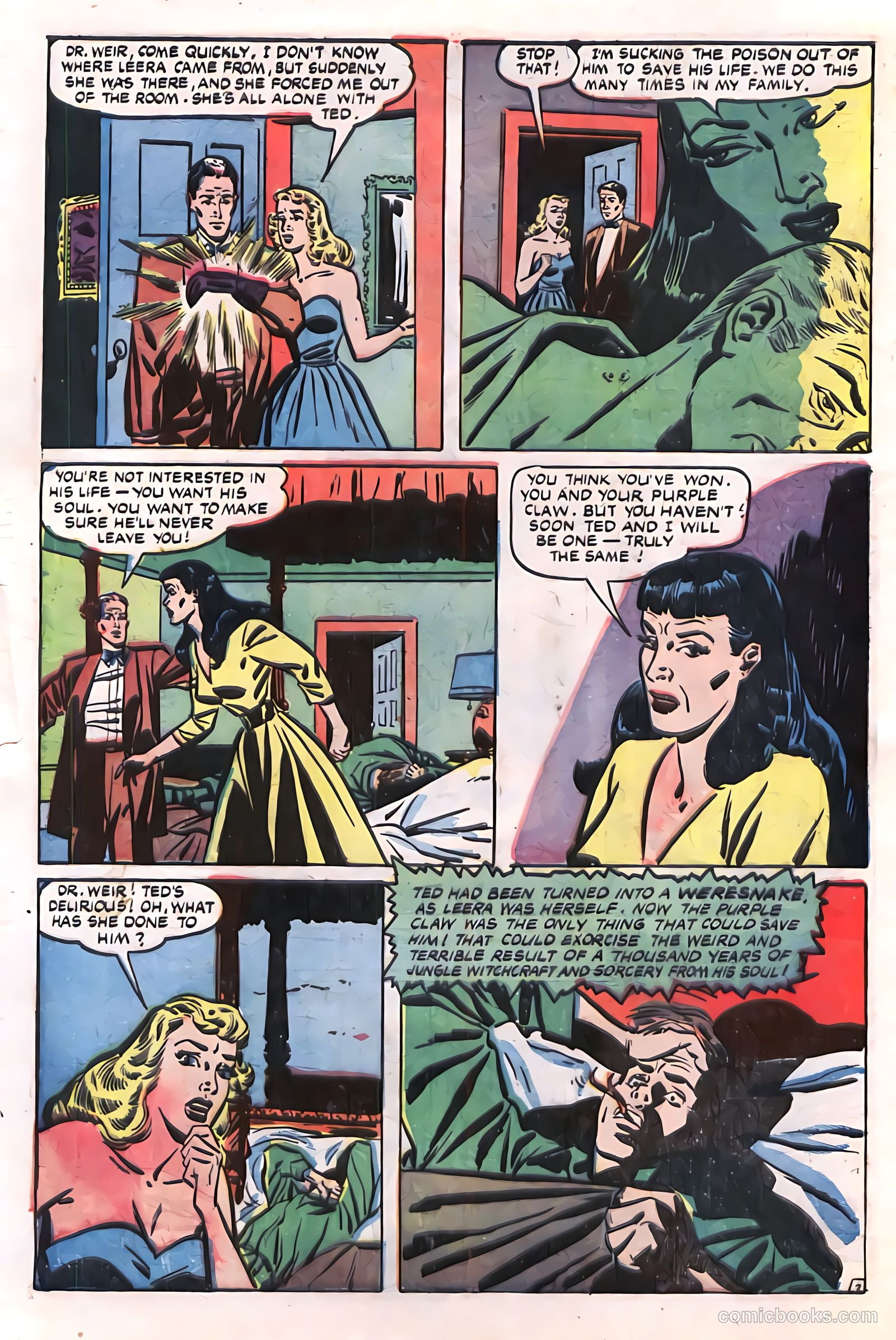 Tales of Horror #10 (1954) — page 28 of 36