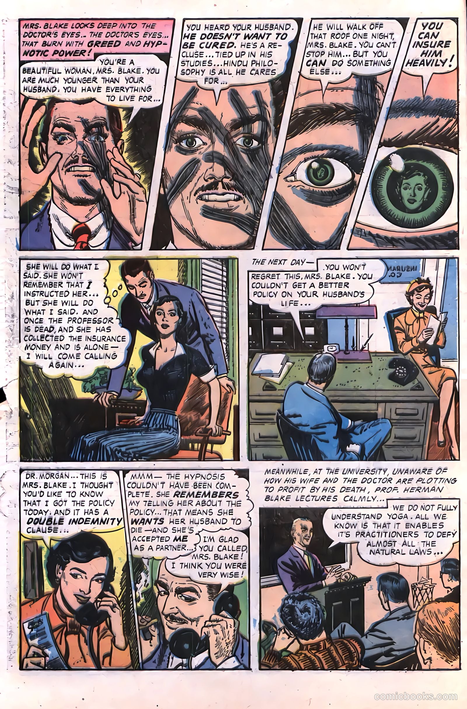 Tales of Horror #10 (1954) — page 32 of 36