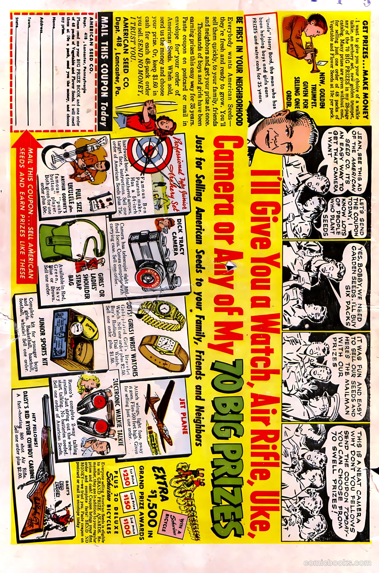 Tales of Horror #10 (1954) — page 36 of 36
