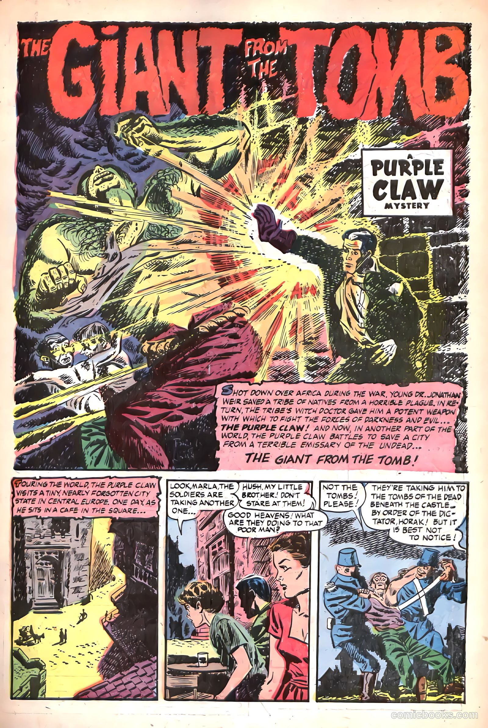 Tales of Horror #11 (1954) — page 3 of 36