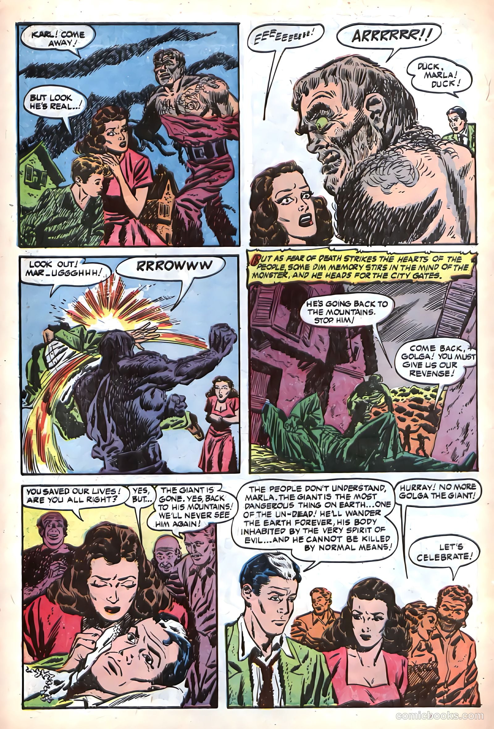 Tales of Horror #11 (1954) — page 8 of 36