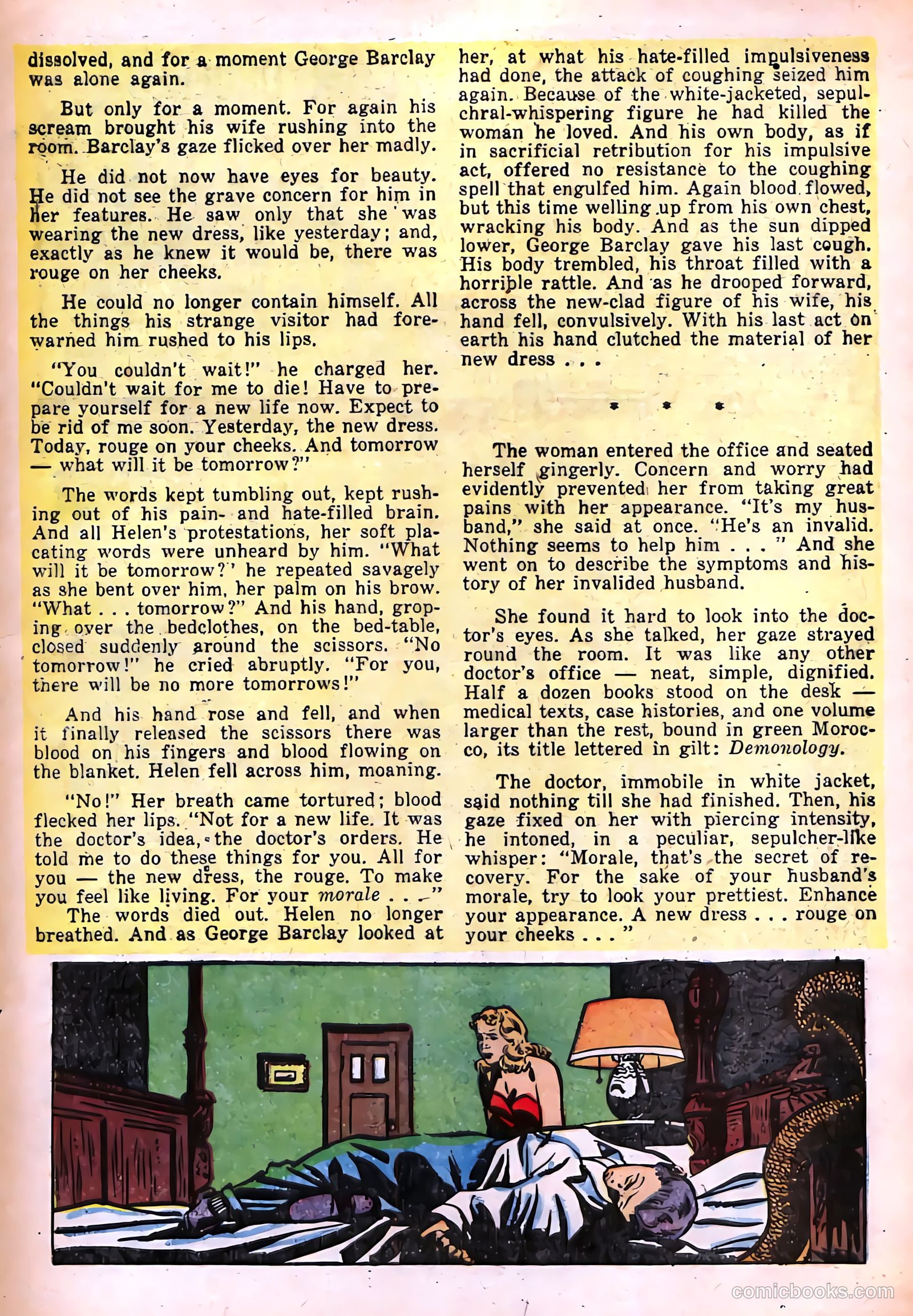 Tales of Horror #11 (1954) — page 32 of 36