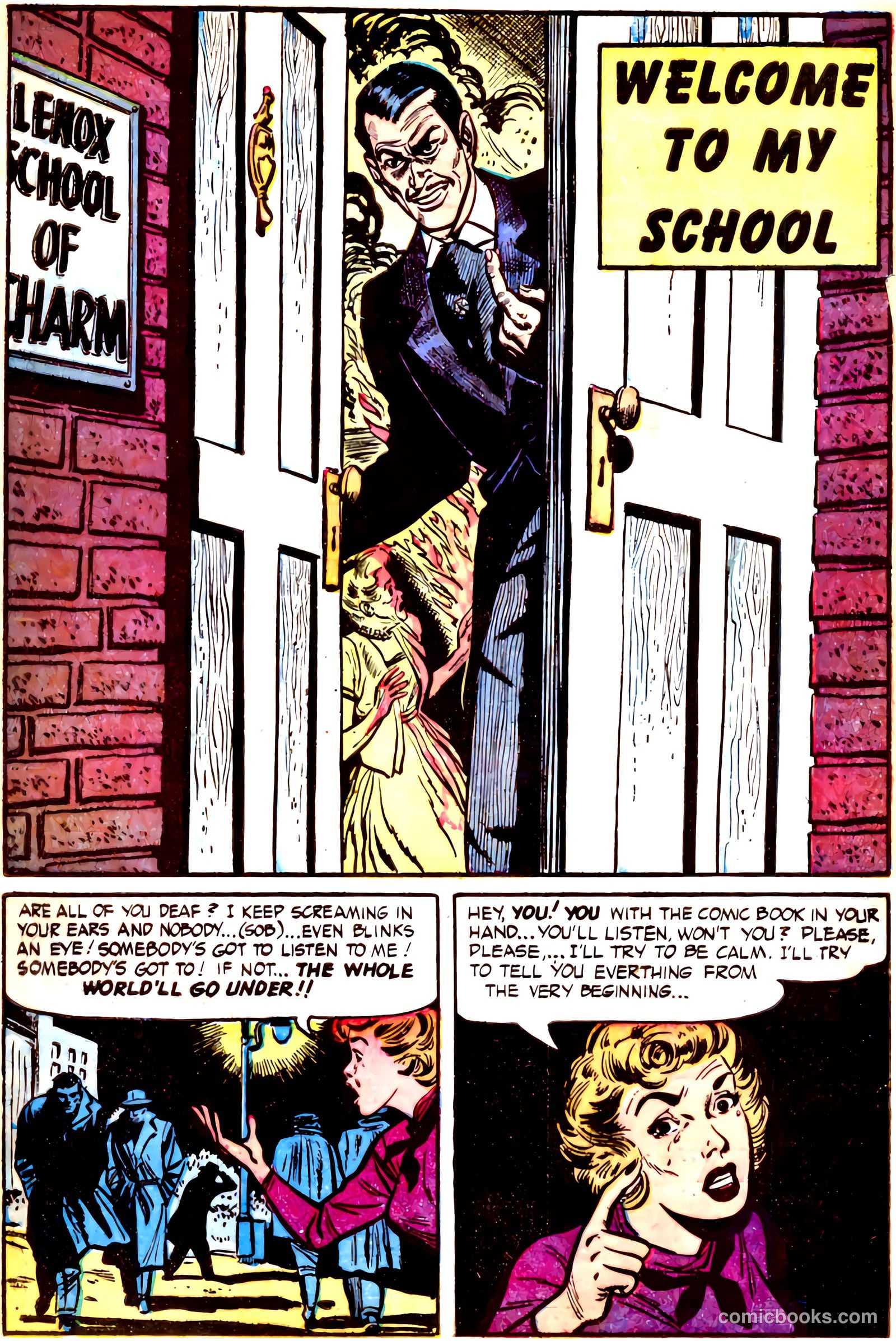 Tales of Horror #12 (1954) — page 4 of 36