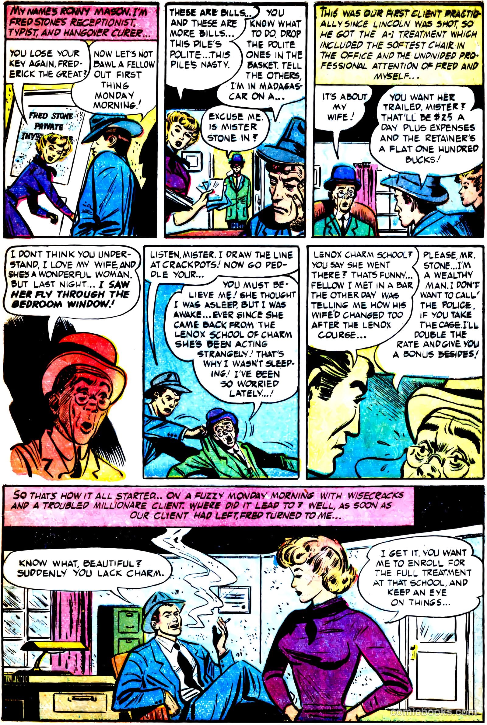 Tales of Horror #12 (1954) — page 5 of 36