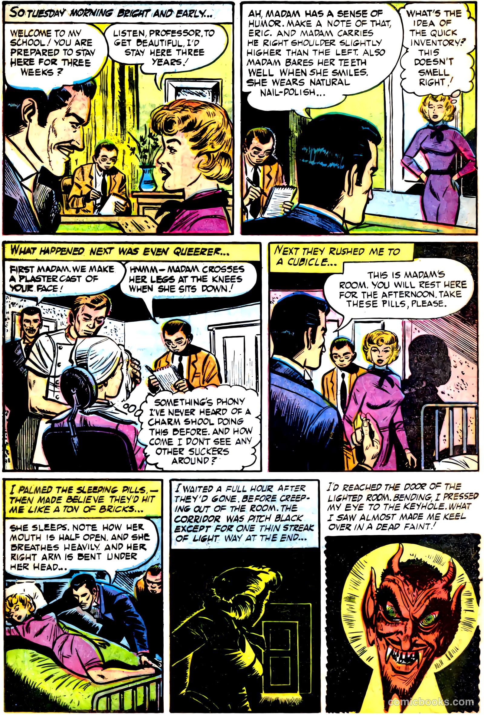 Tales of Horror #12 (1954) — page 6 of 36