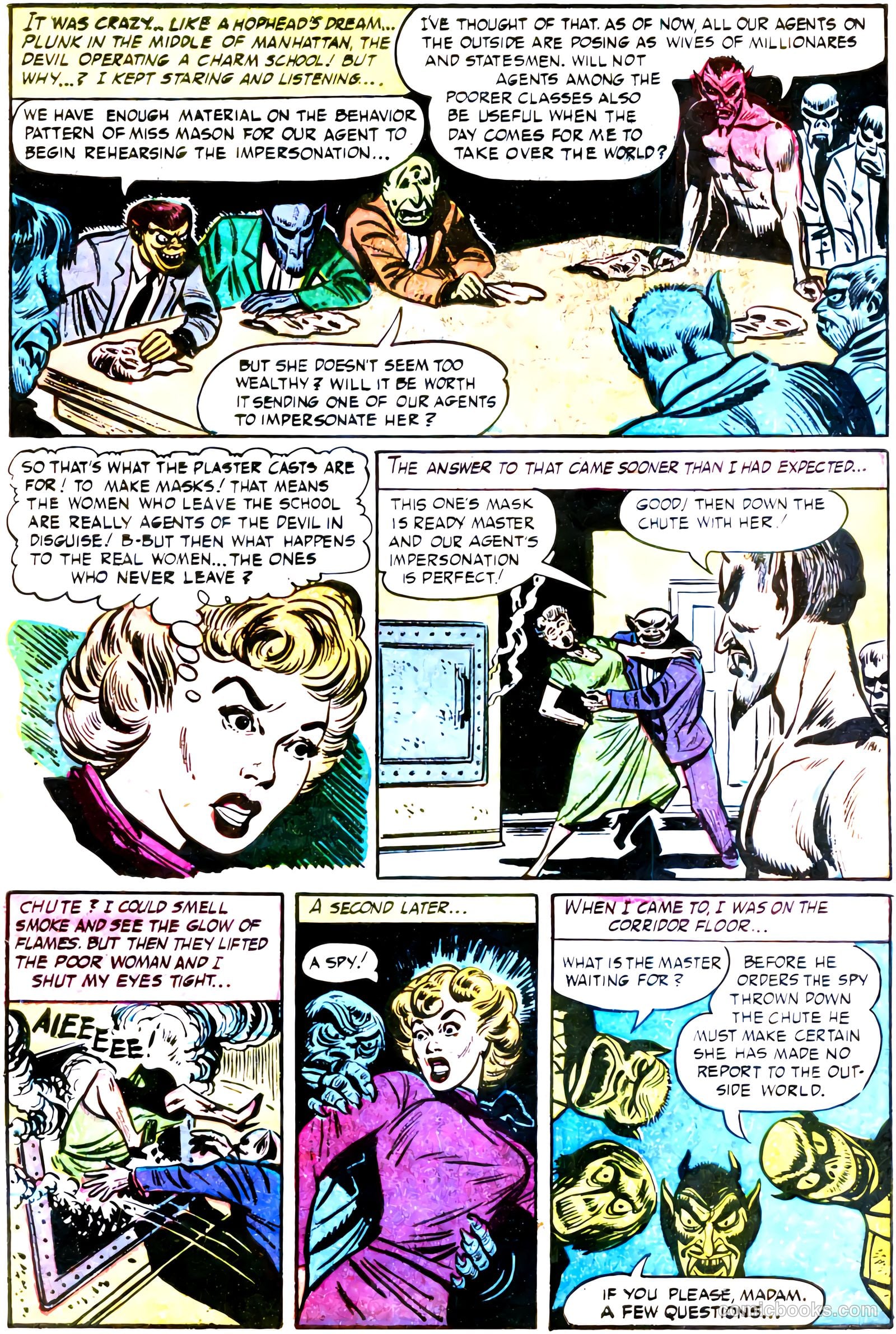 Tales of Horror #12 (1954) — page 7 of 36