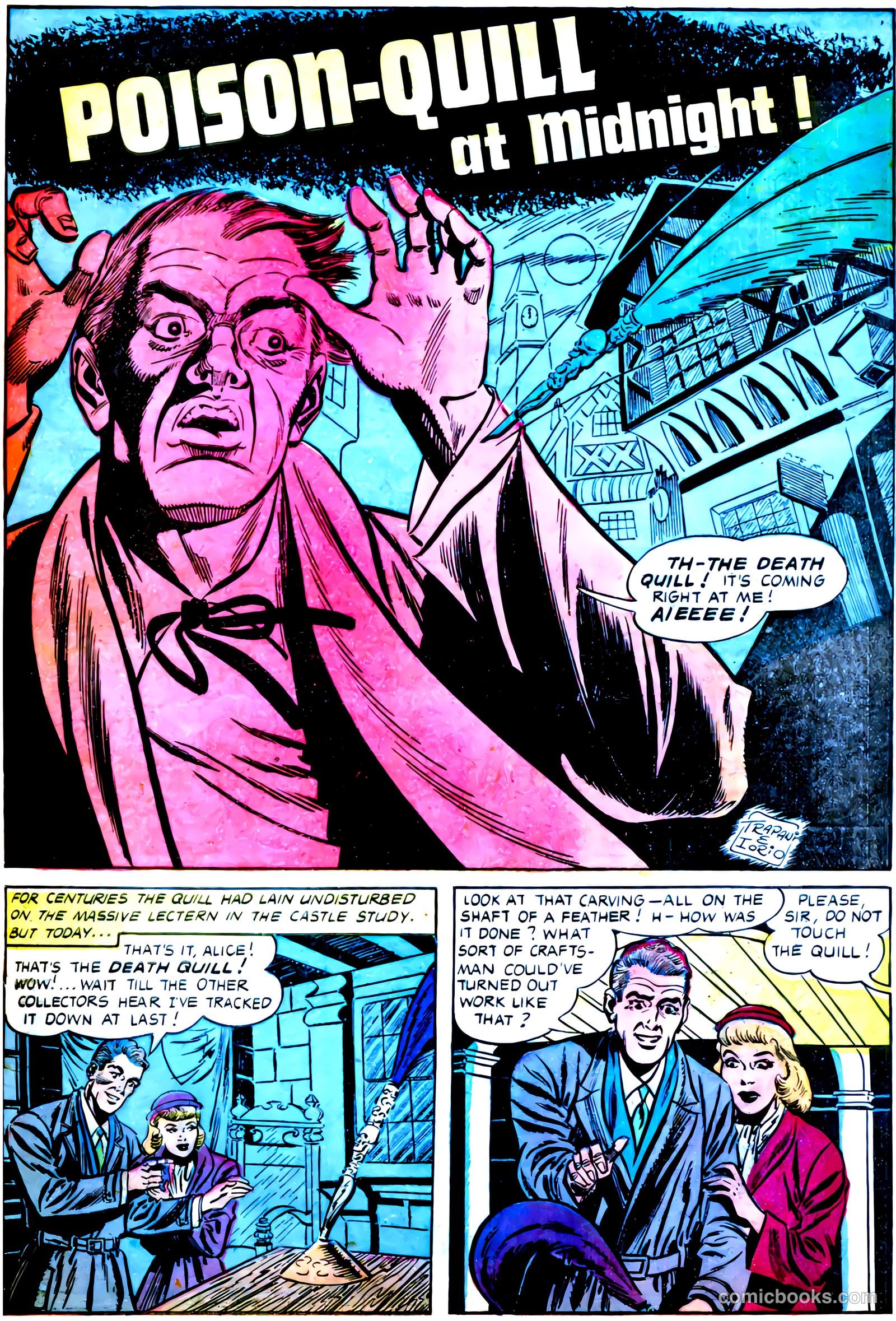 Tales of Horror #12 (1954) — page 27 of 36