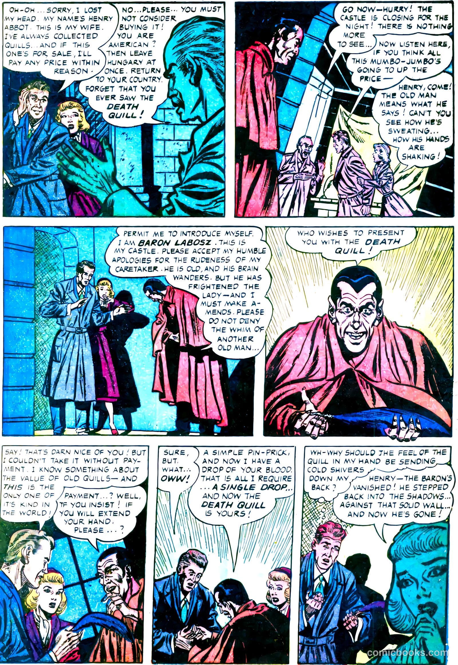 Tales of Horror #12 (1954) — page 28 of 36