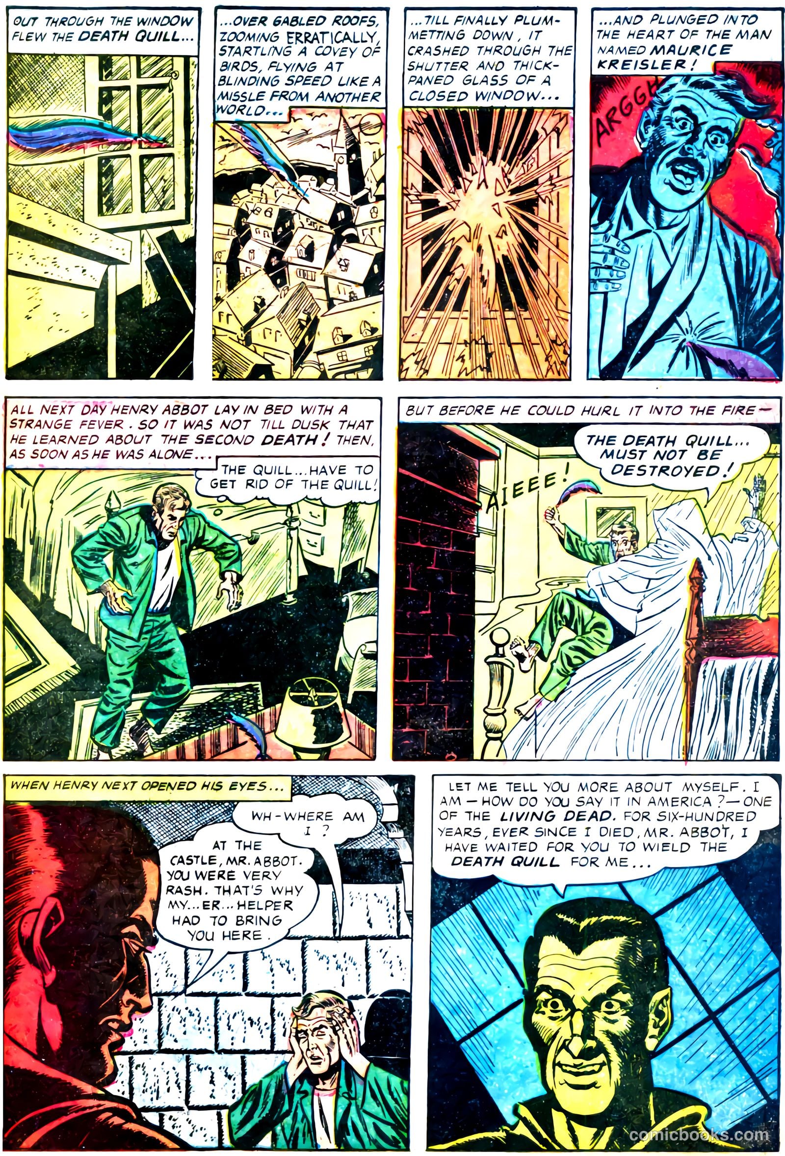 Tales of Horror #12 (1954) — page 31 of 36