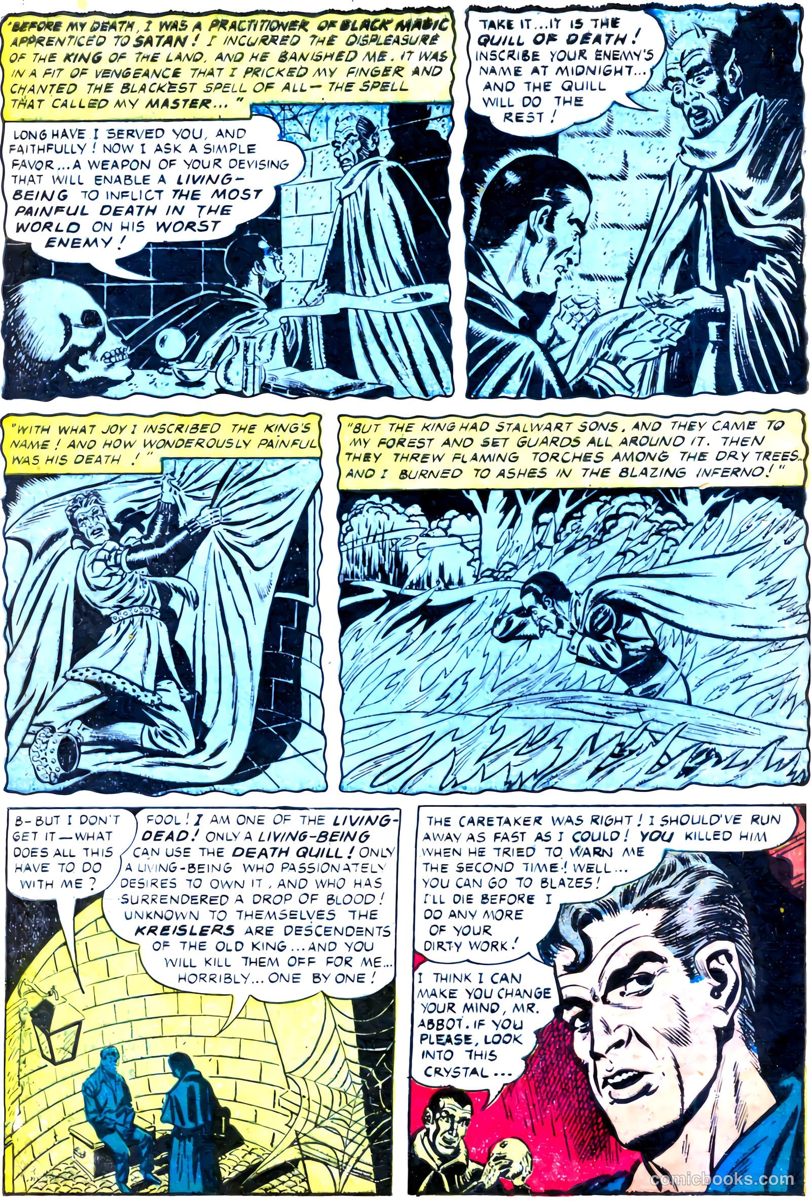 Tales of Horror #12 (1954) — page 32 of 36