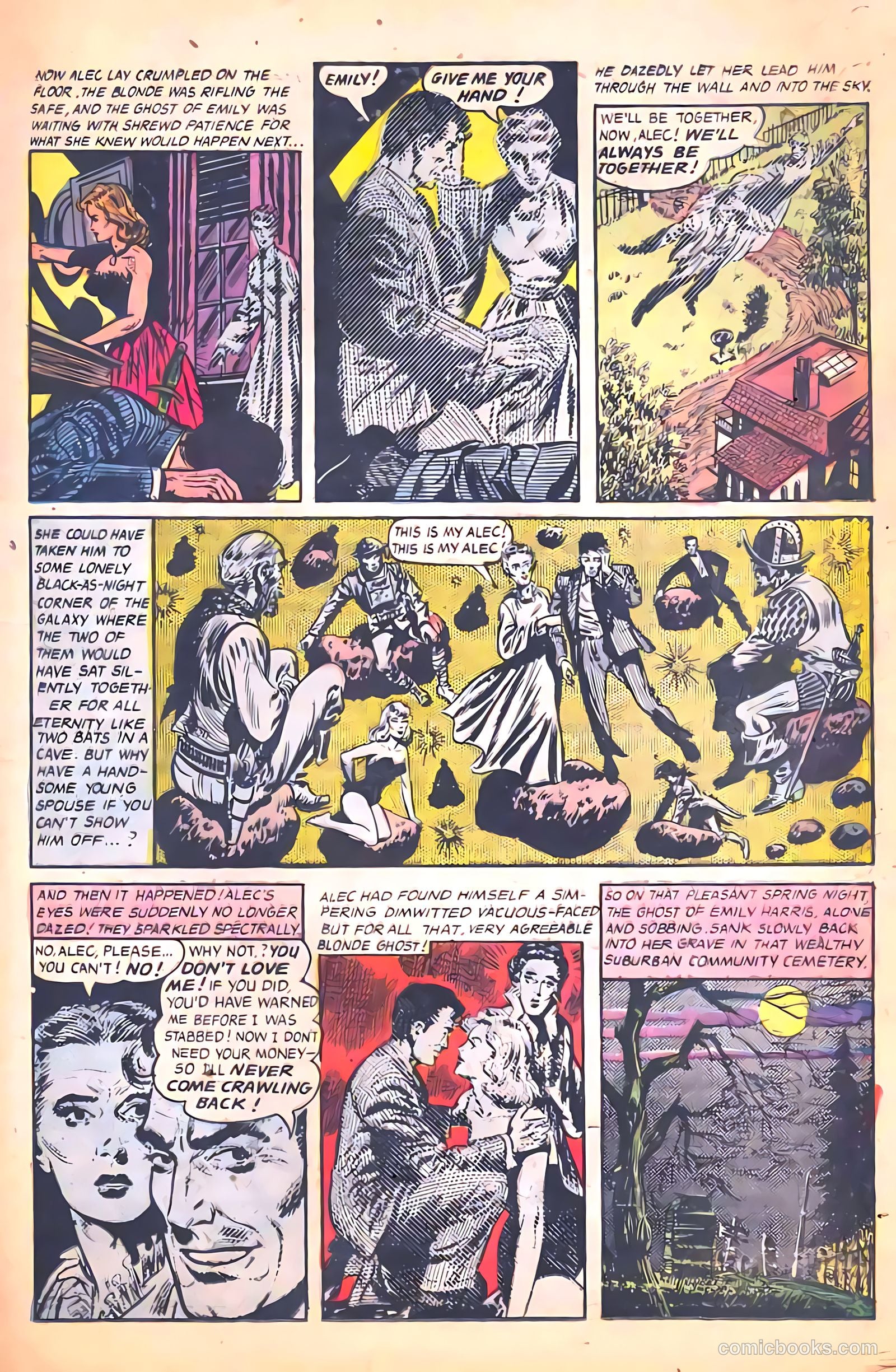 Tales of Horror #13 (1954) — page 15 of 36