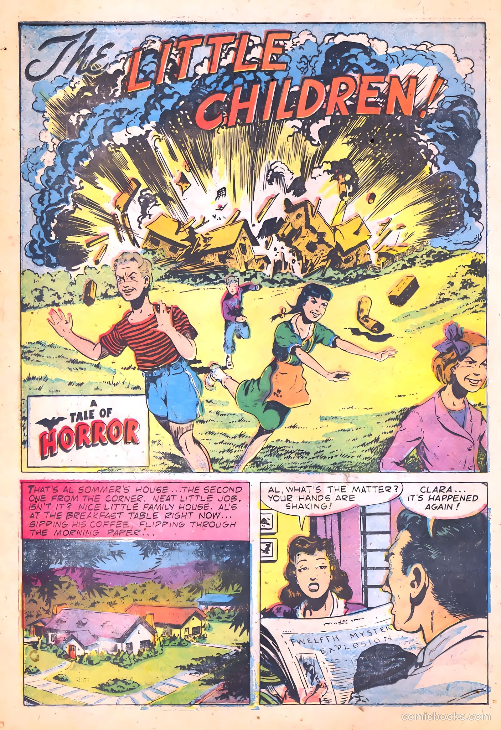 Tales of Horror #13 (1954) — page 20 of 36