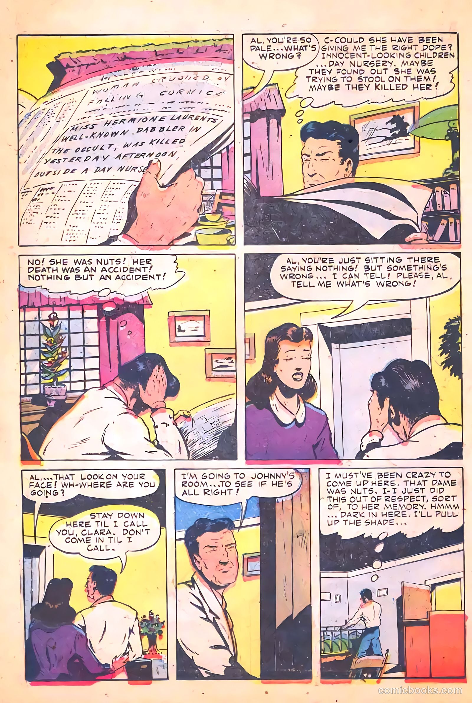 Tales of Horror #13 (1954) — page 24 of 36