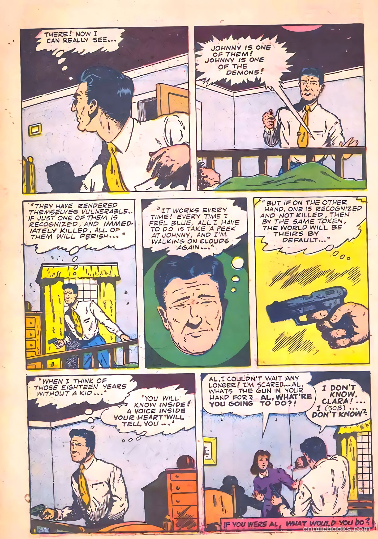 Tales of Horror #13 (1954) — page 26 of 36