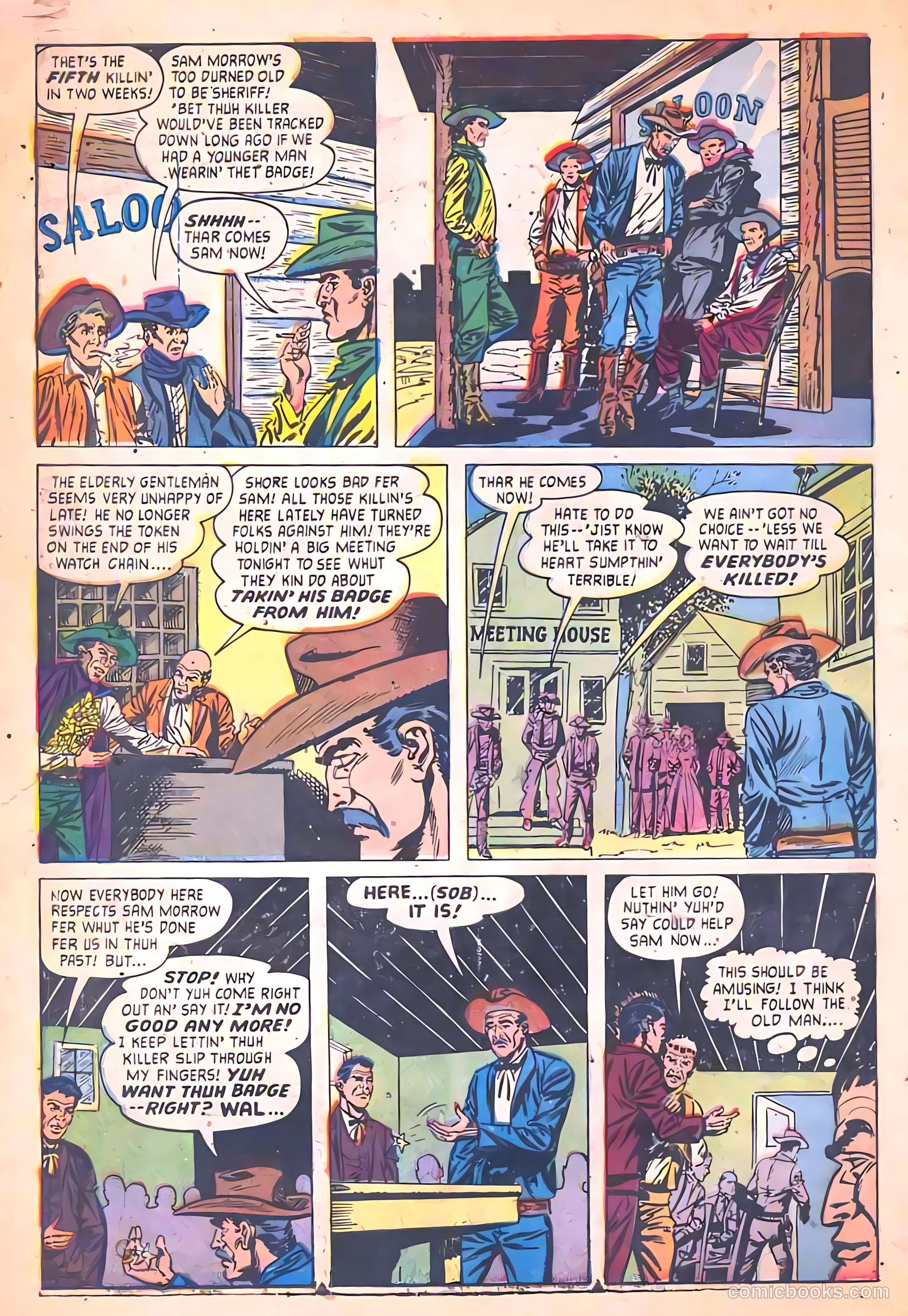 Tales of Horror #13 (1954) — page 32 of 36