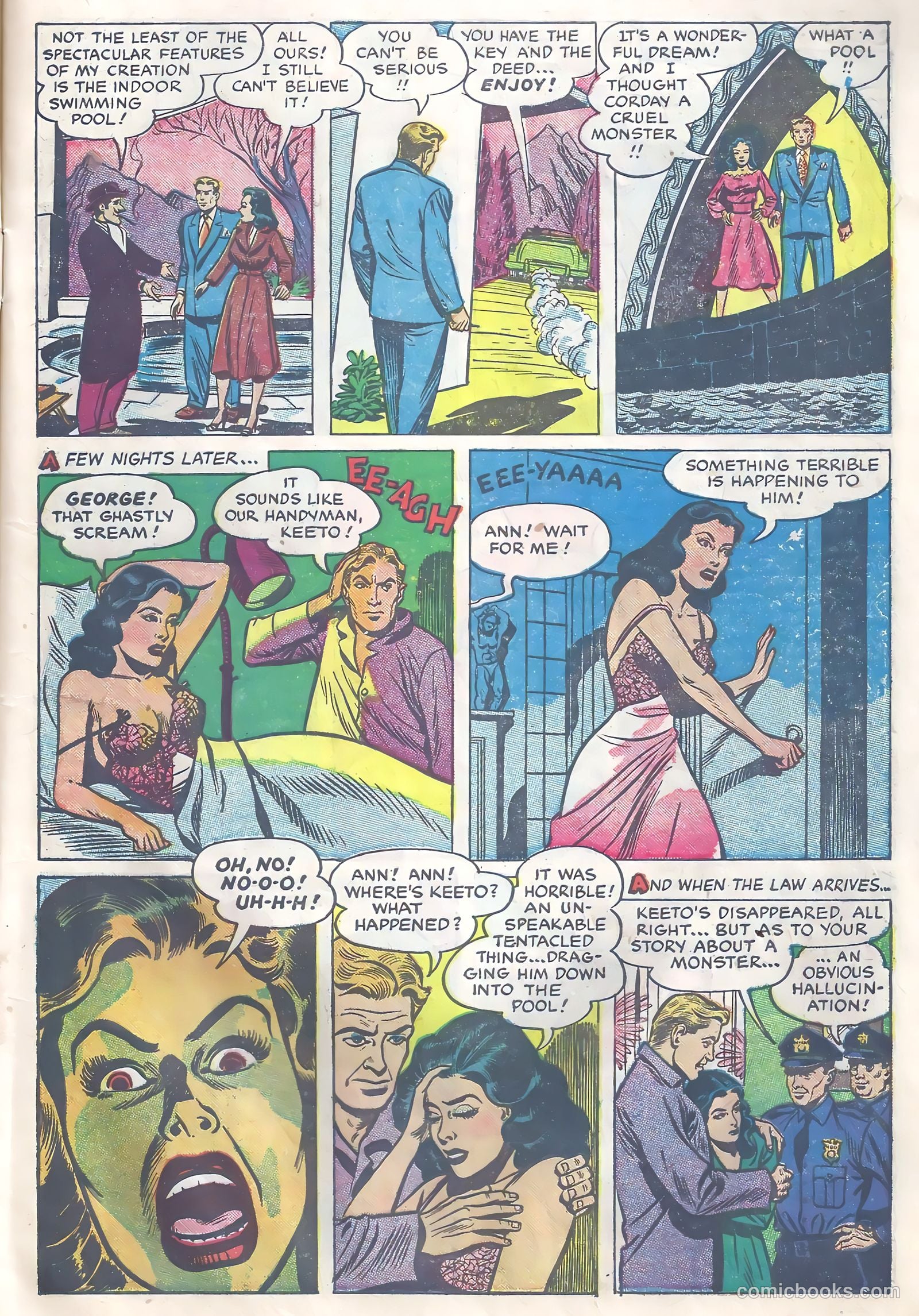Tales of Horror #2 (1952) — page 7 of 36