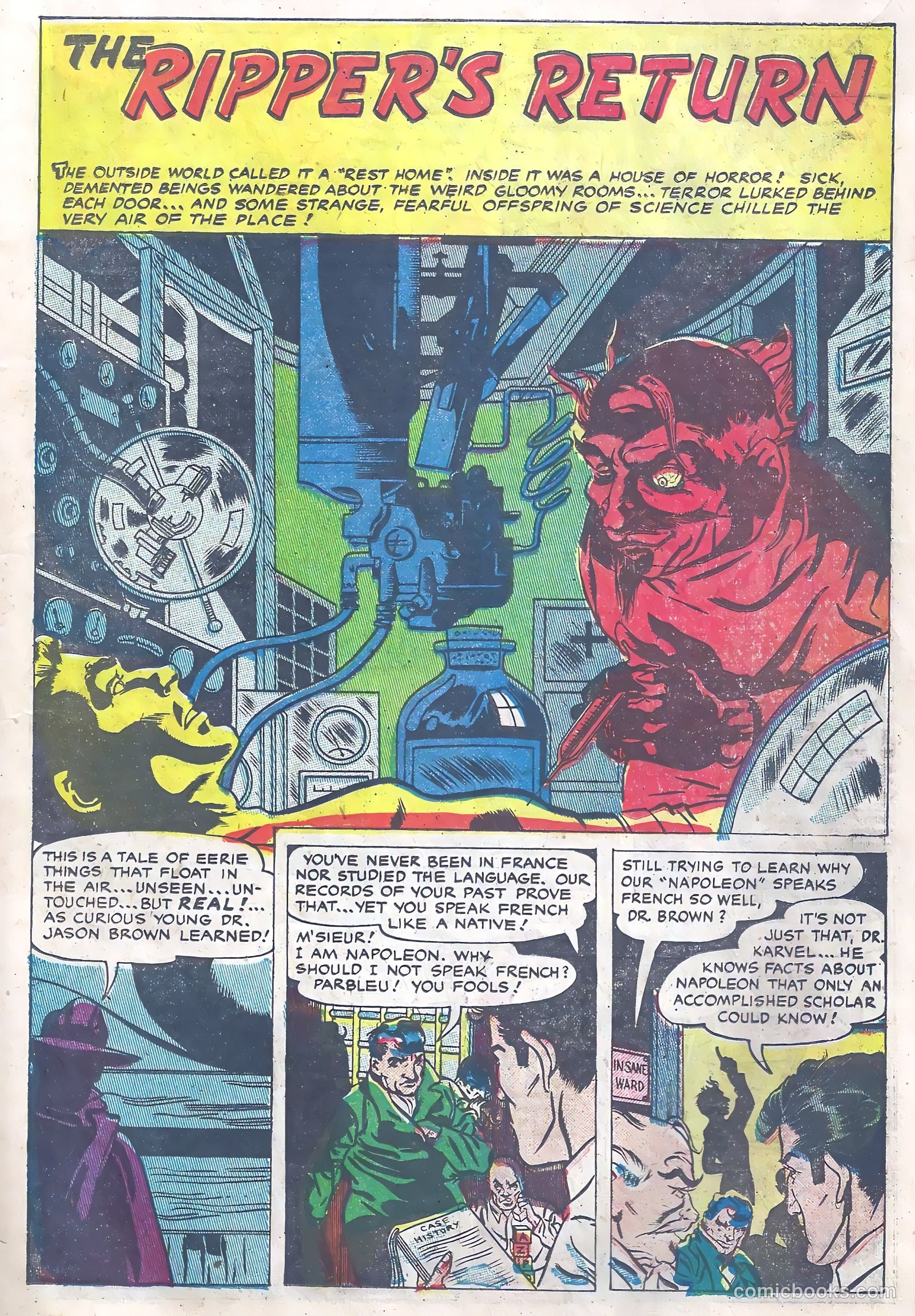 Tales of Horror #2 (1952) — page 21 of 36