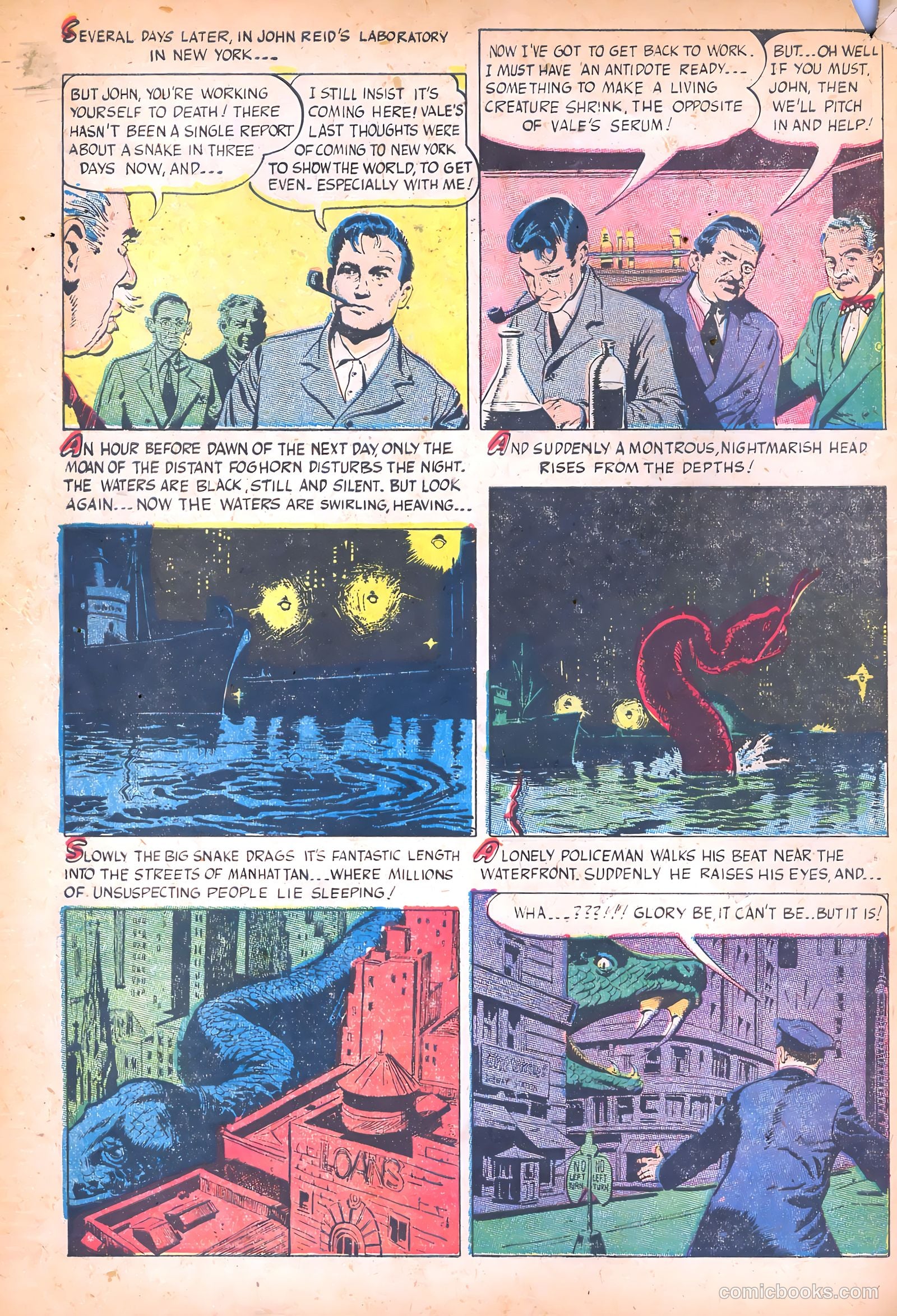 Tales of Horror #3 (1952) — page 6 of 36