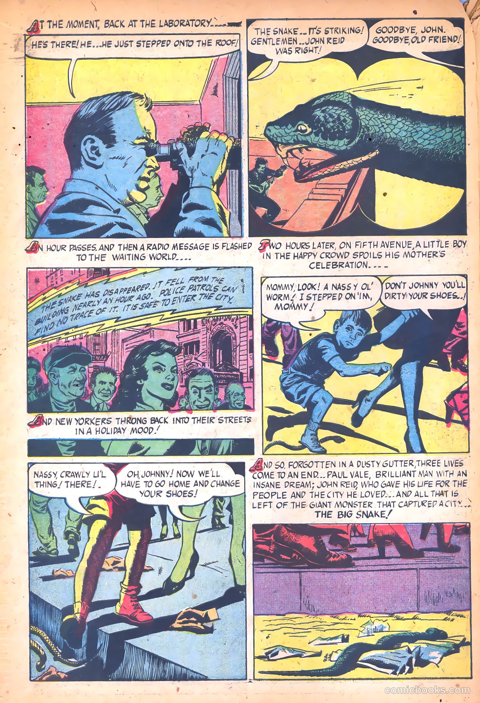 Tales of Horror #3 (1952) — page 10 of 36