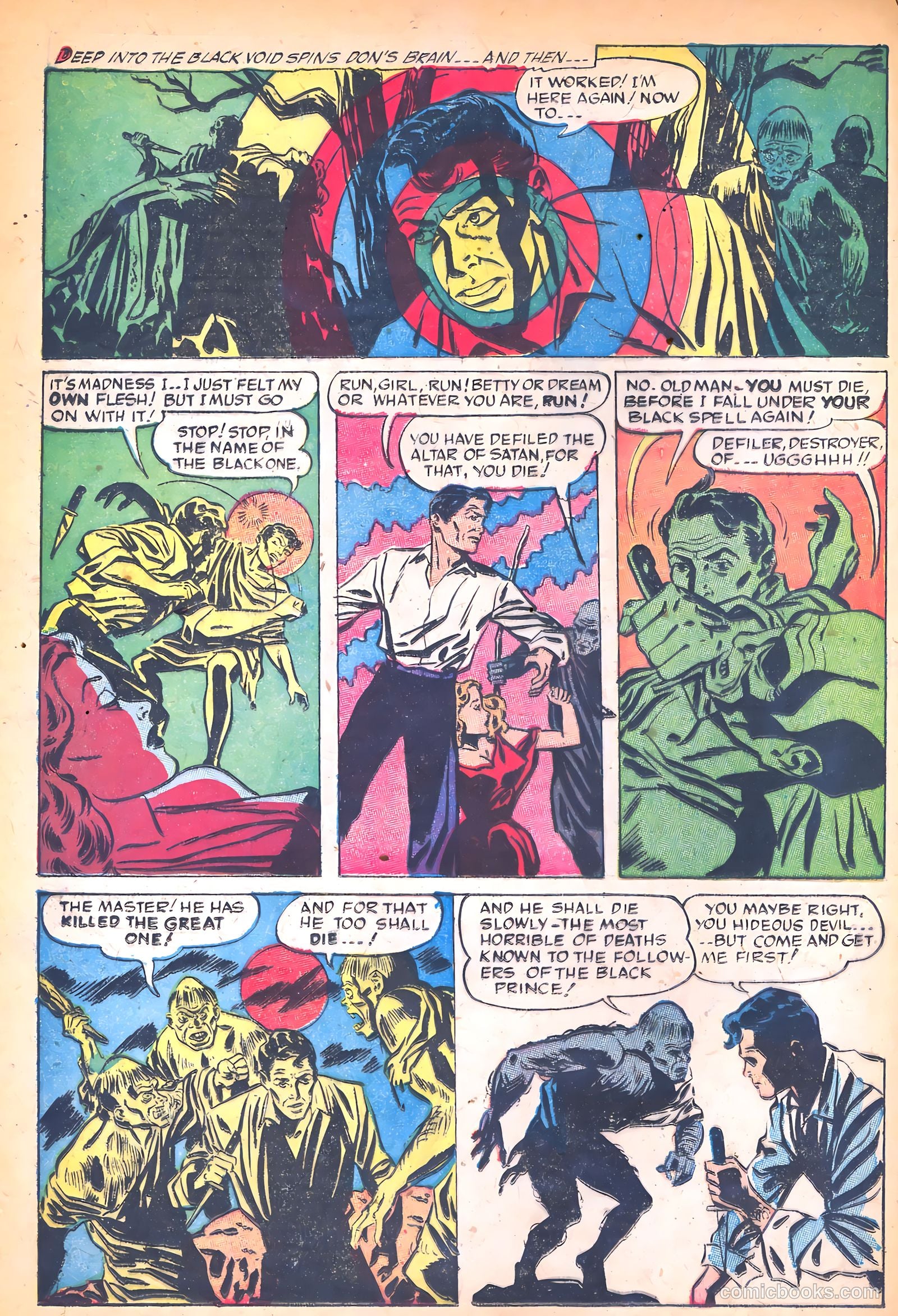Tales of Horror #3 (1952) — page 16 of 36