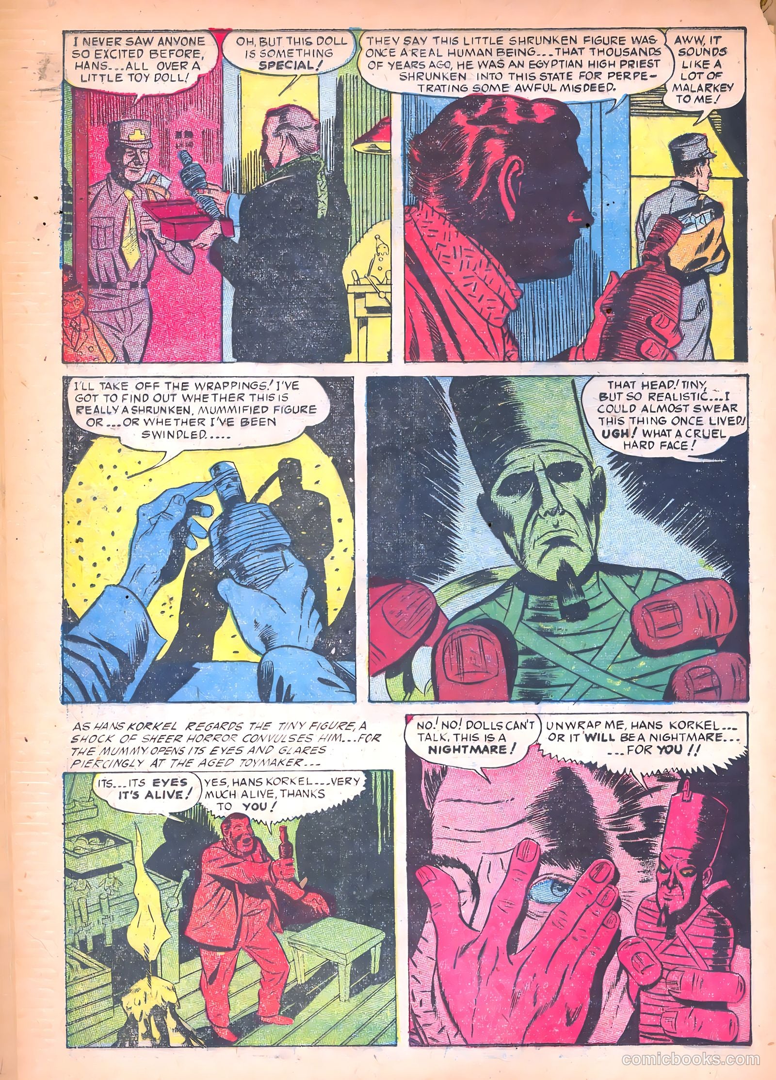 Tales of Horror #3 (1952) — page 20 of 36