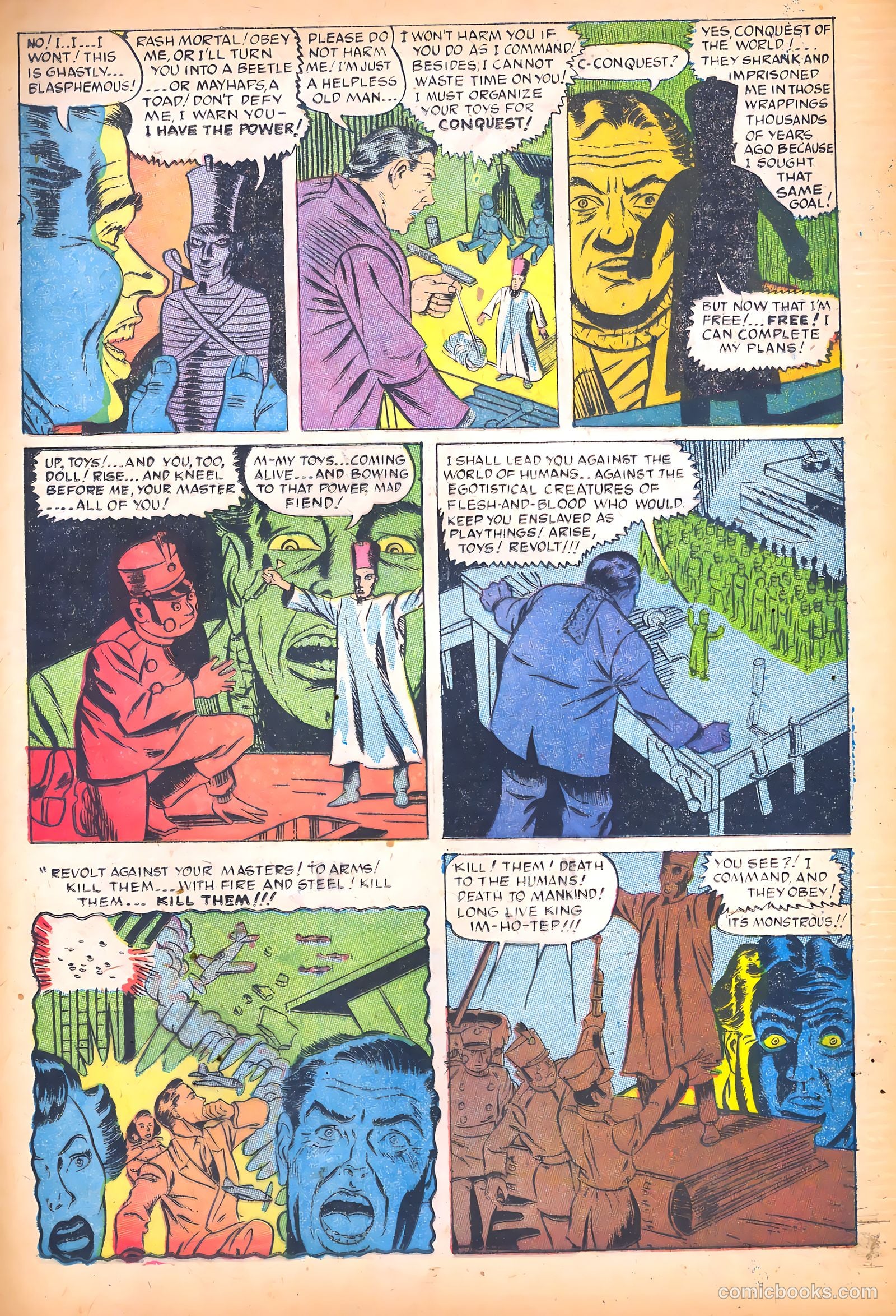 Tales of Horror #3 (1952) — page 21 of 36