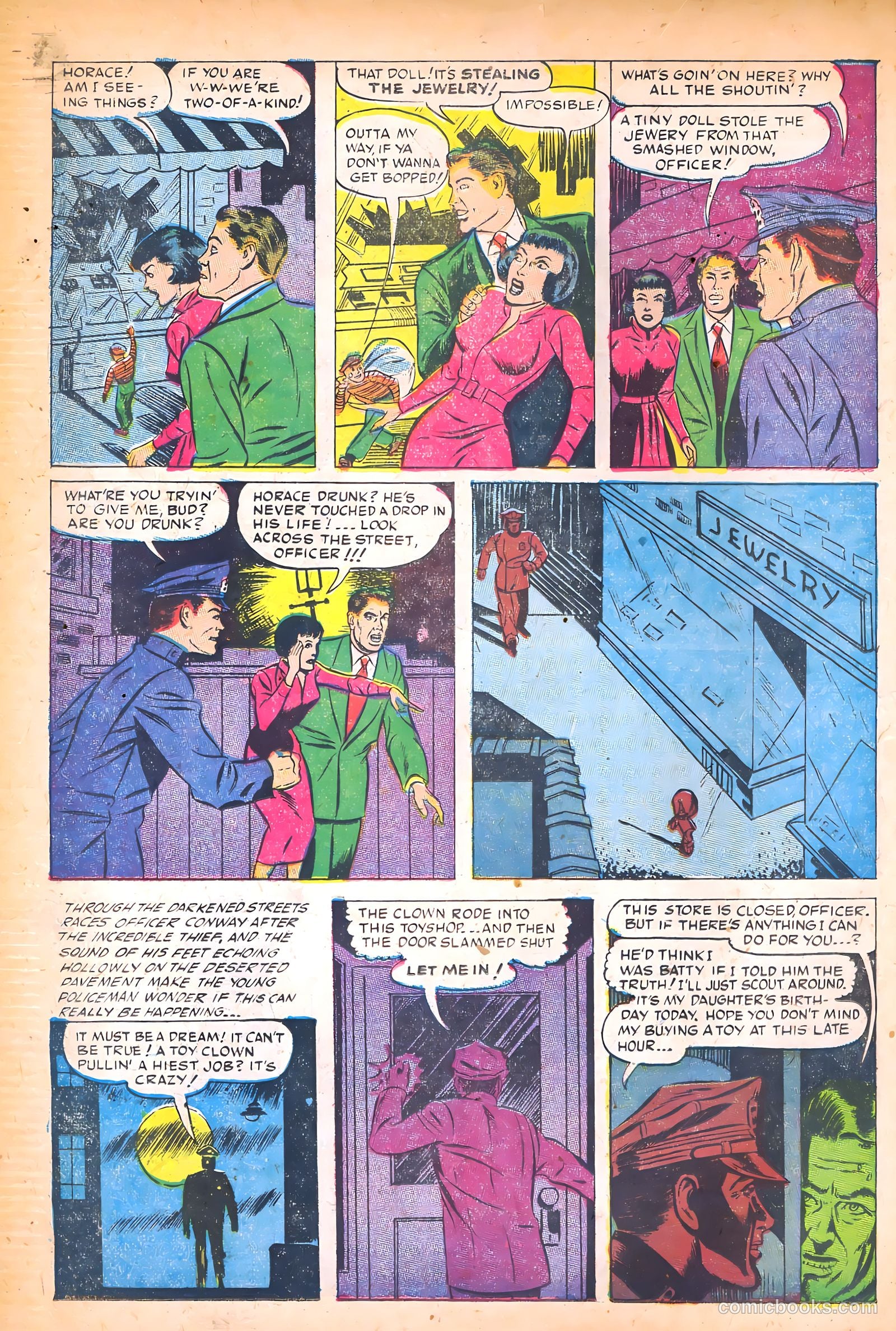 Tales of Horror #3 (1952) — page 22 of 36