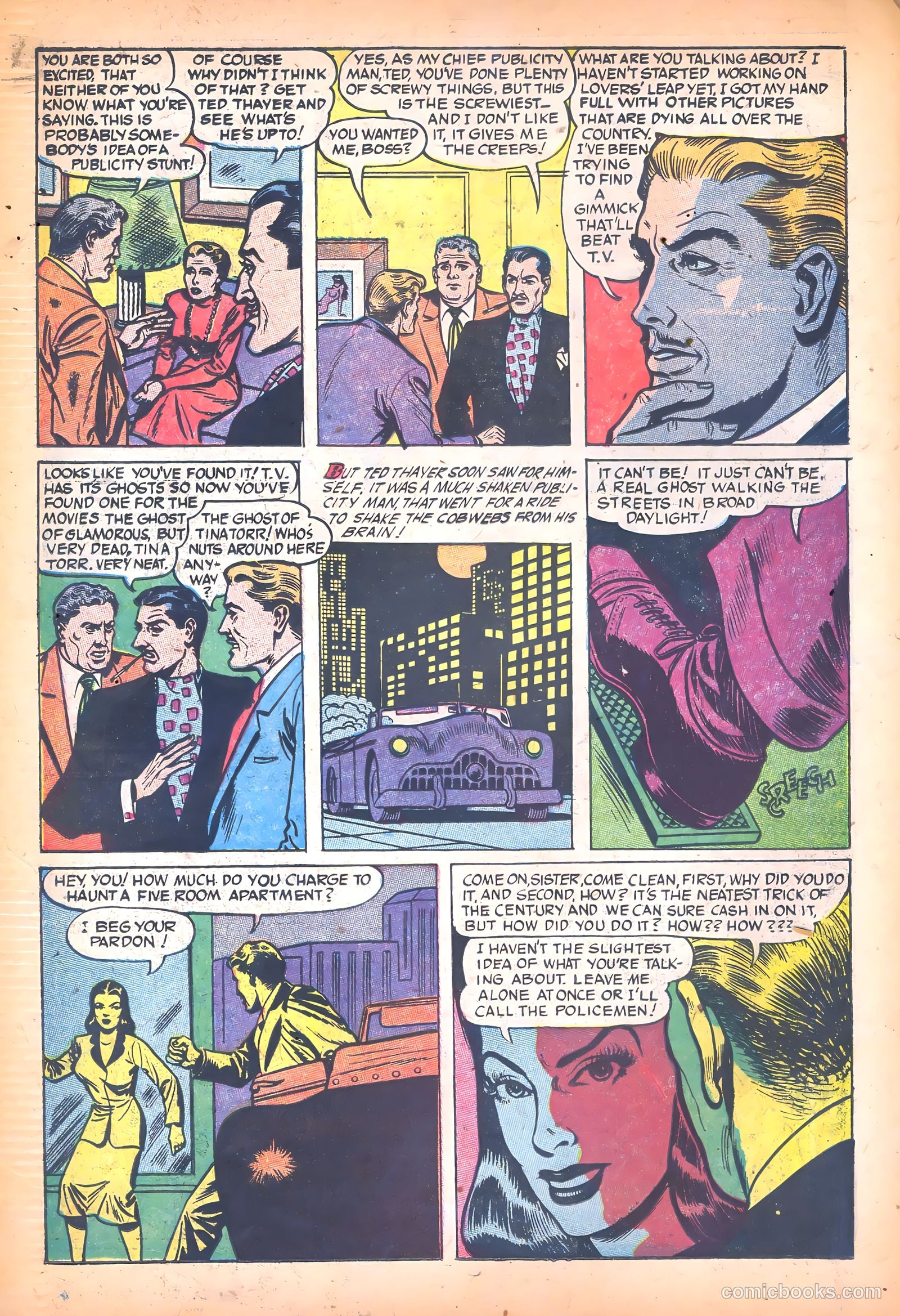 Tales of Horror #3 (1952) — page 26 of 36