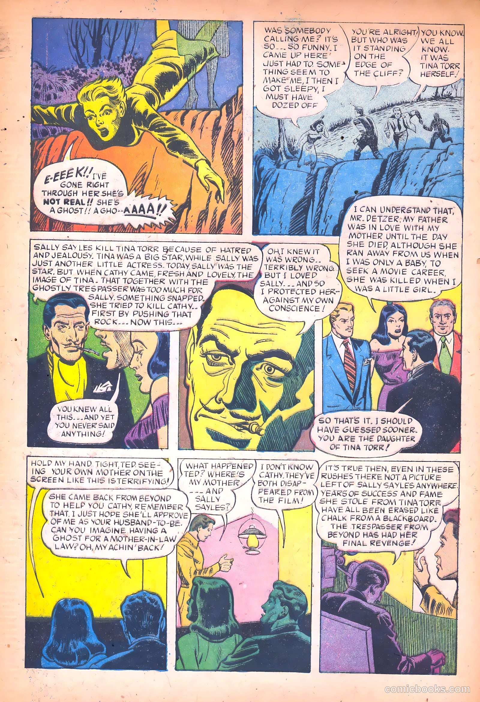 Tales of Horror #3 (1952) — page 32 of 36