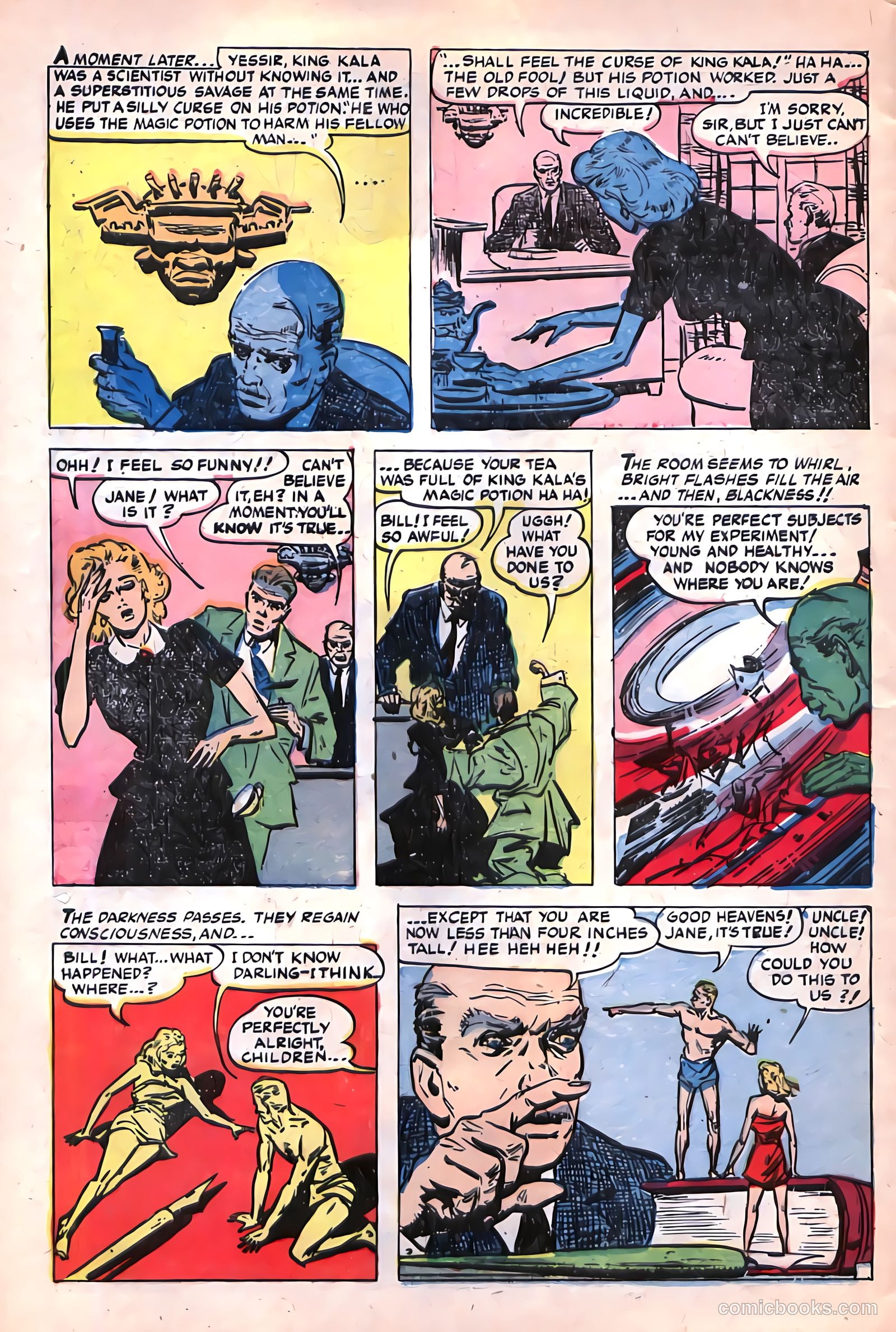 Tales of Horror #4 (1953) — page 4 of 36