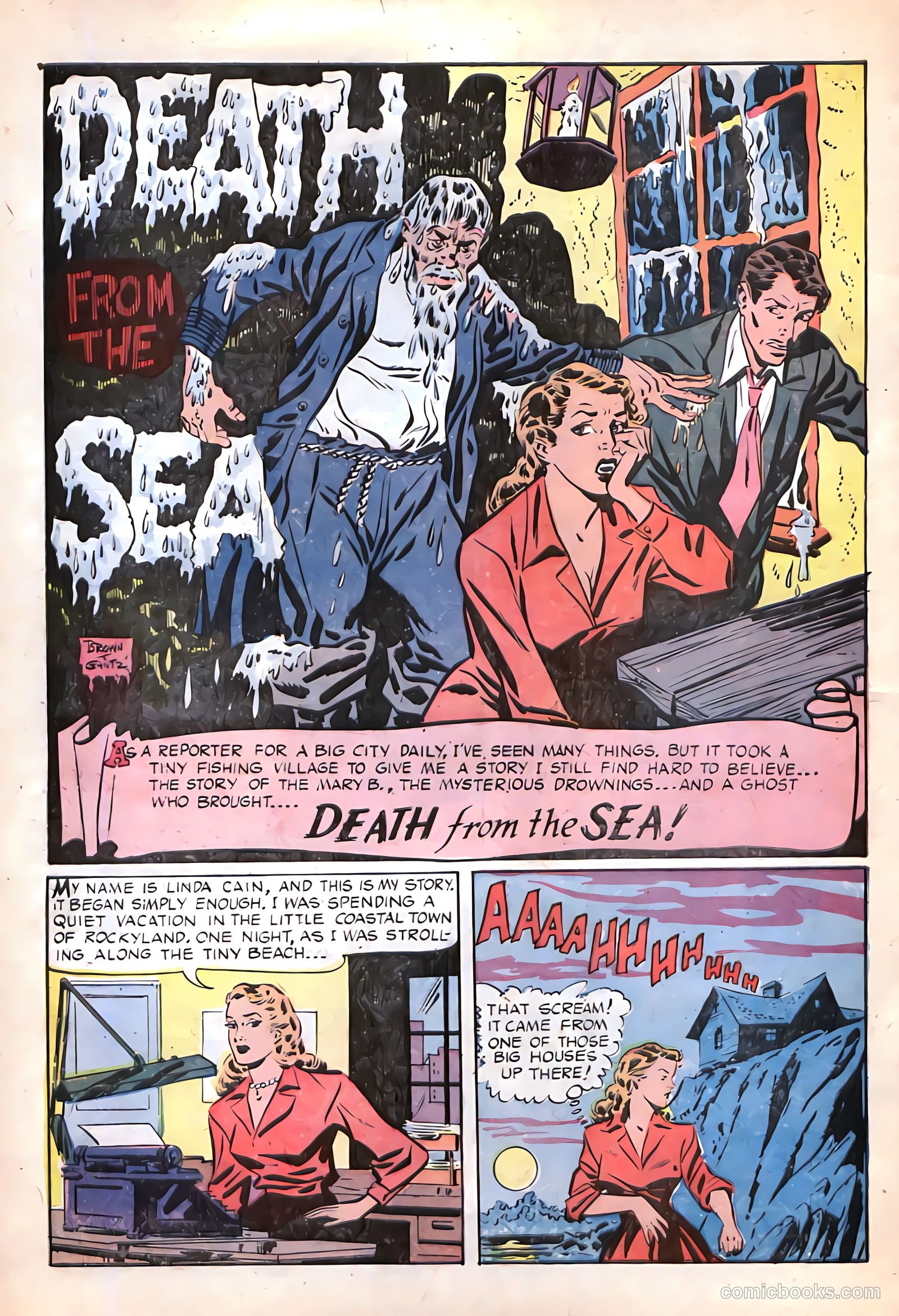 Tales of Horror #4 (1953) — page 10 of 36